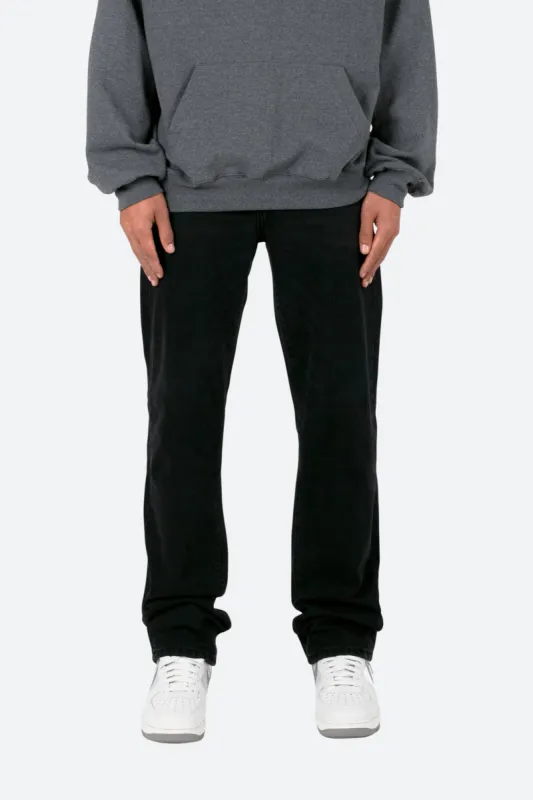 Straight Every Day Denim - Black sold by MNML