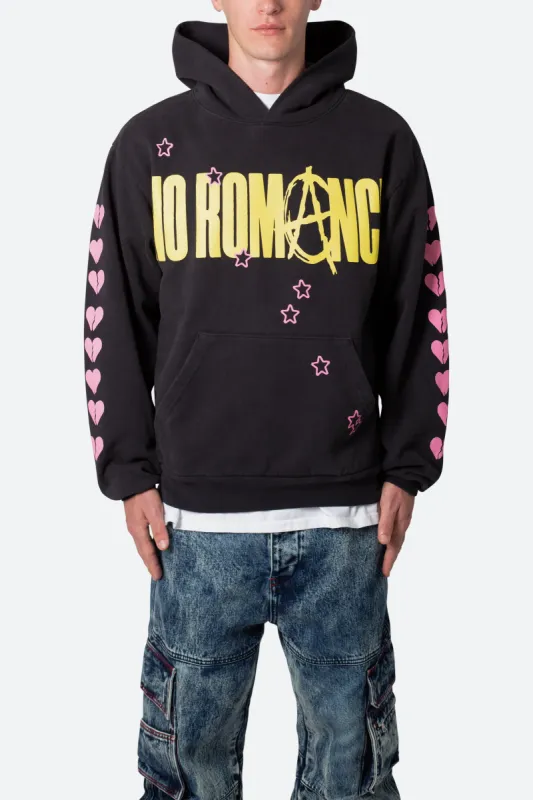 No Romance Hoodie - Off Black sold by MNML