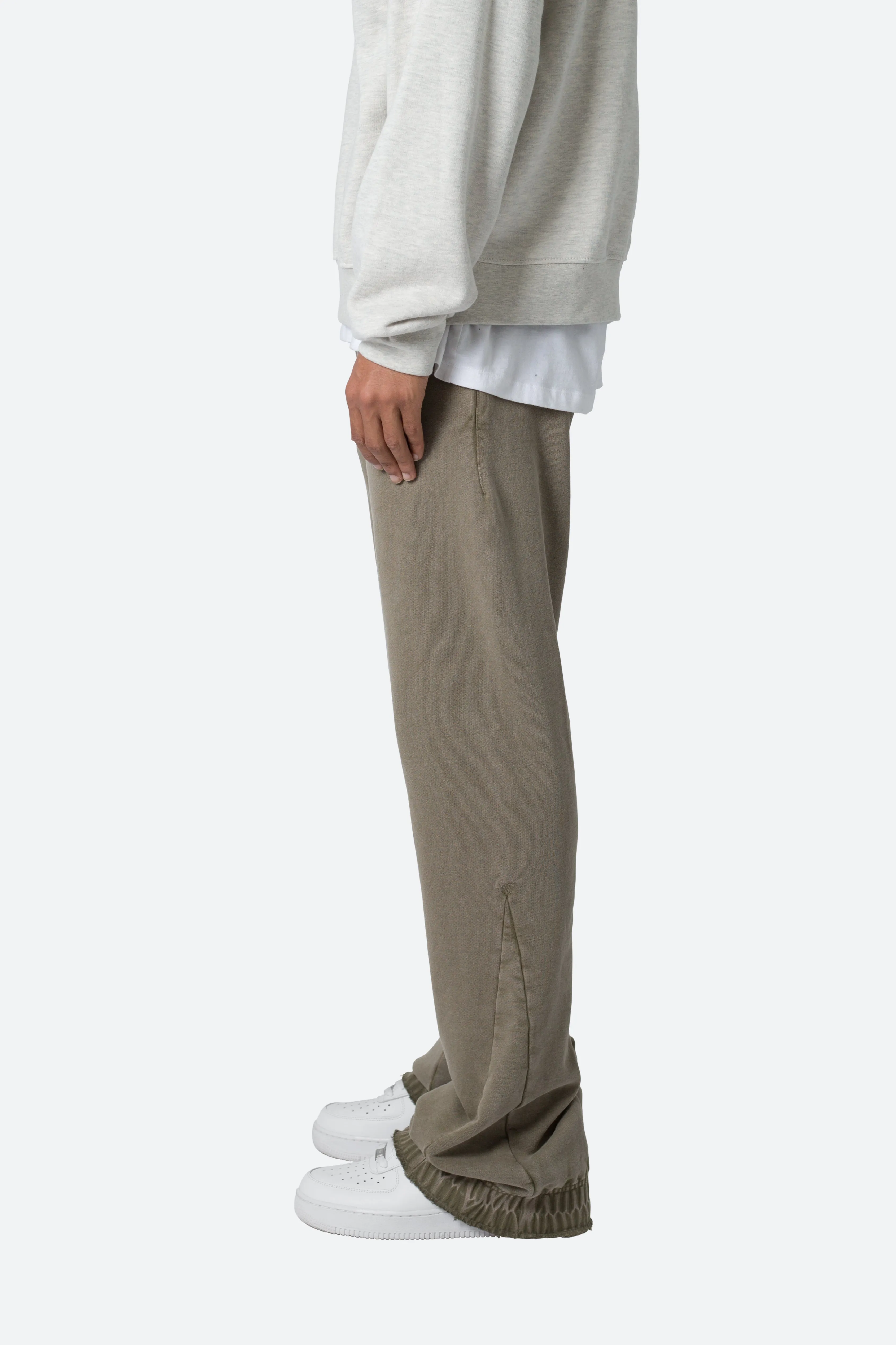 Bootcut Sweatpants - Vintage Olive sold by MNML product image thumbnail 5