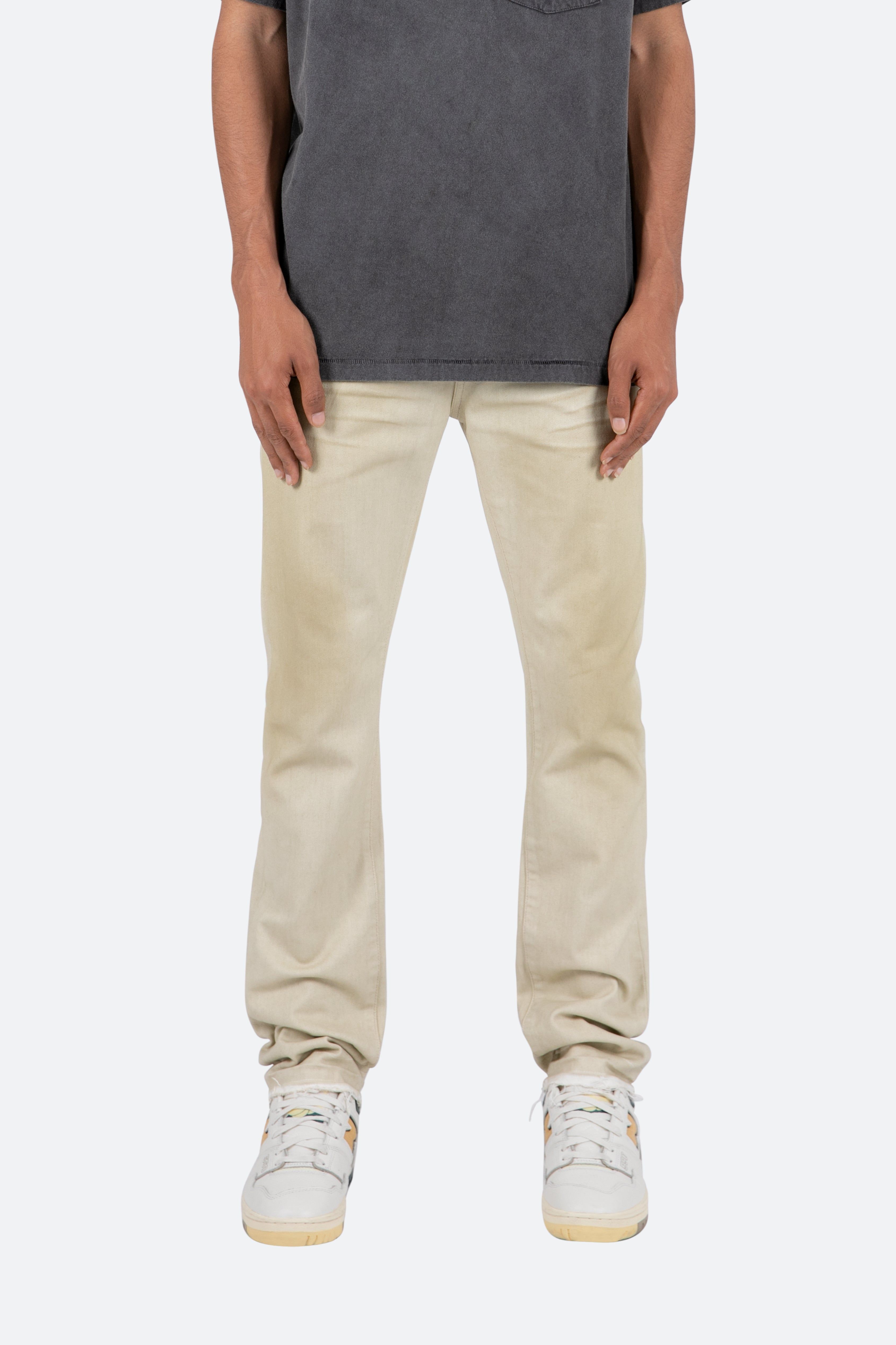 D450 Straight Denim - Tan sold by MNML