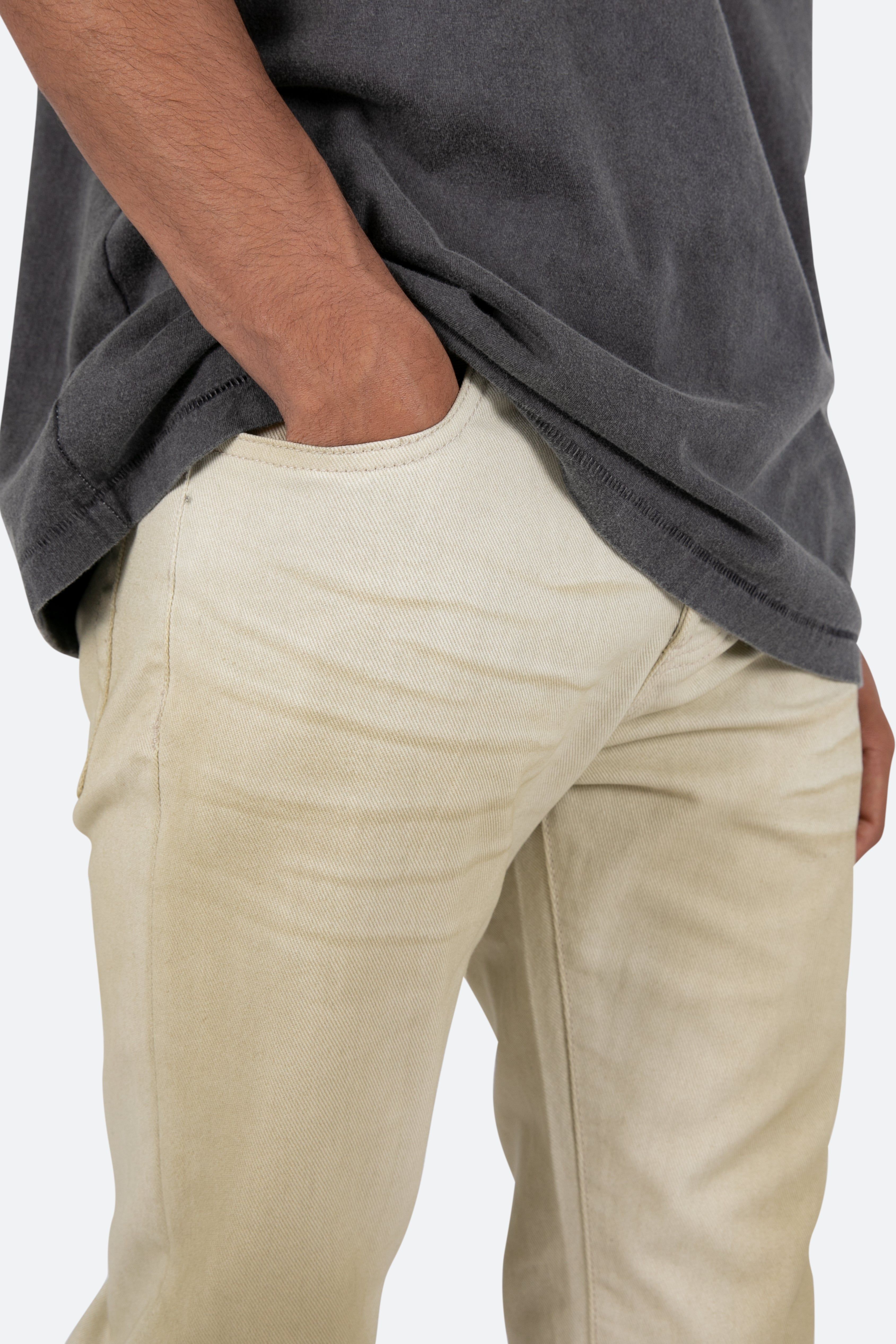 D450 Straight Denim - Tan sold by MNML product image thumbnail 8