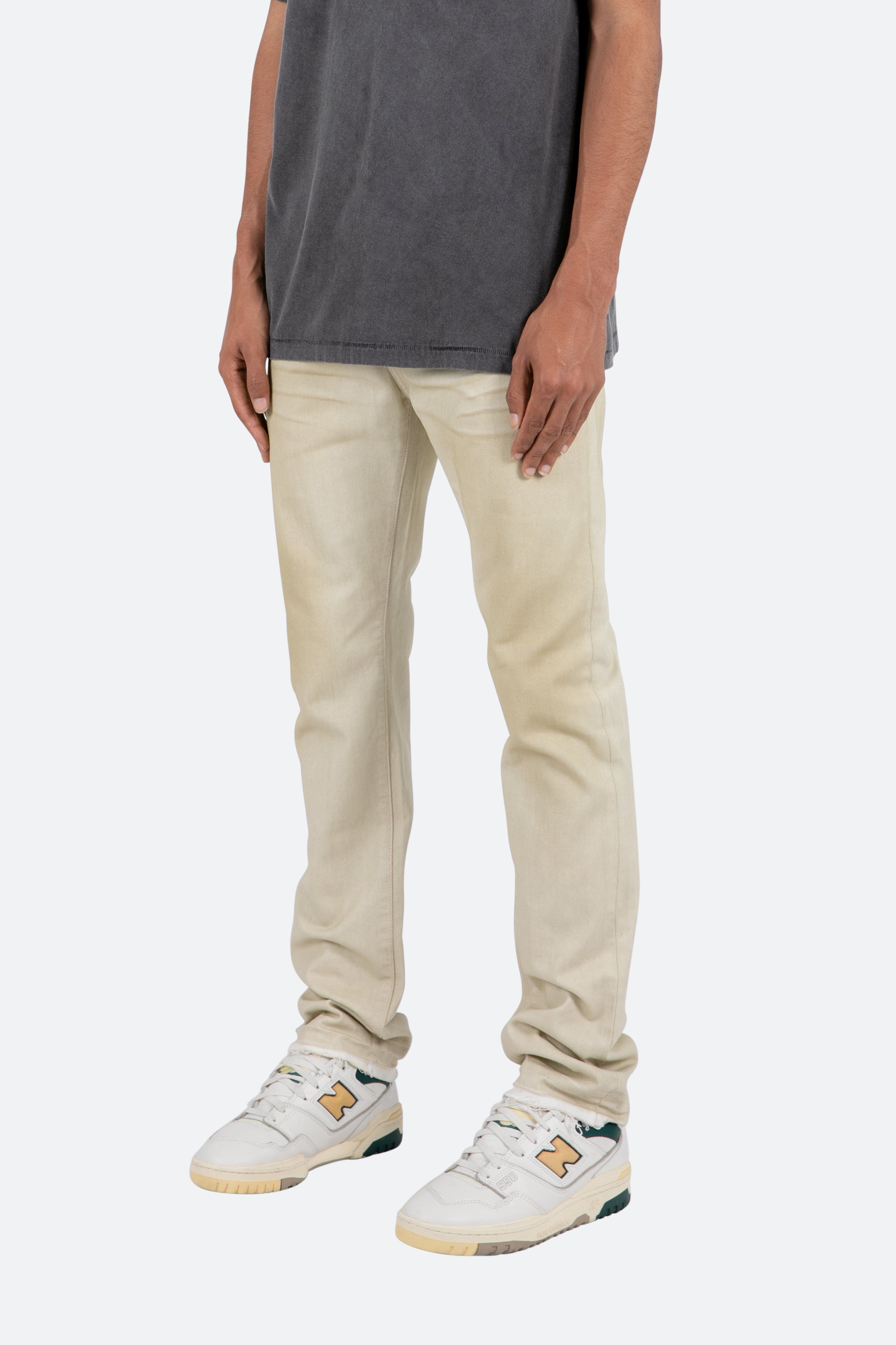 D450 Straight Denim - Tan sold by MNML product image thumbnail 3