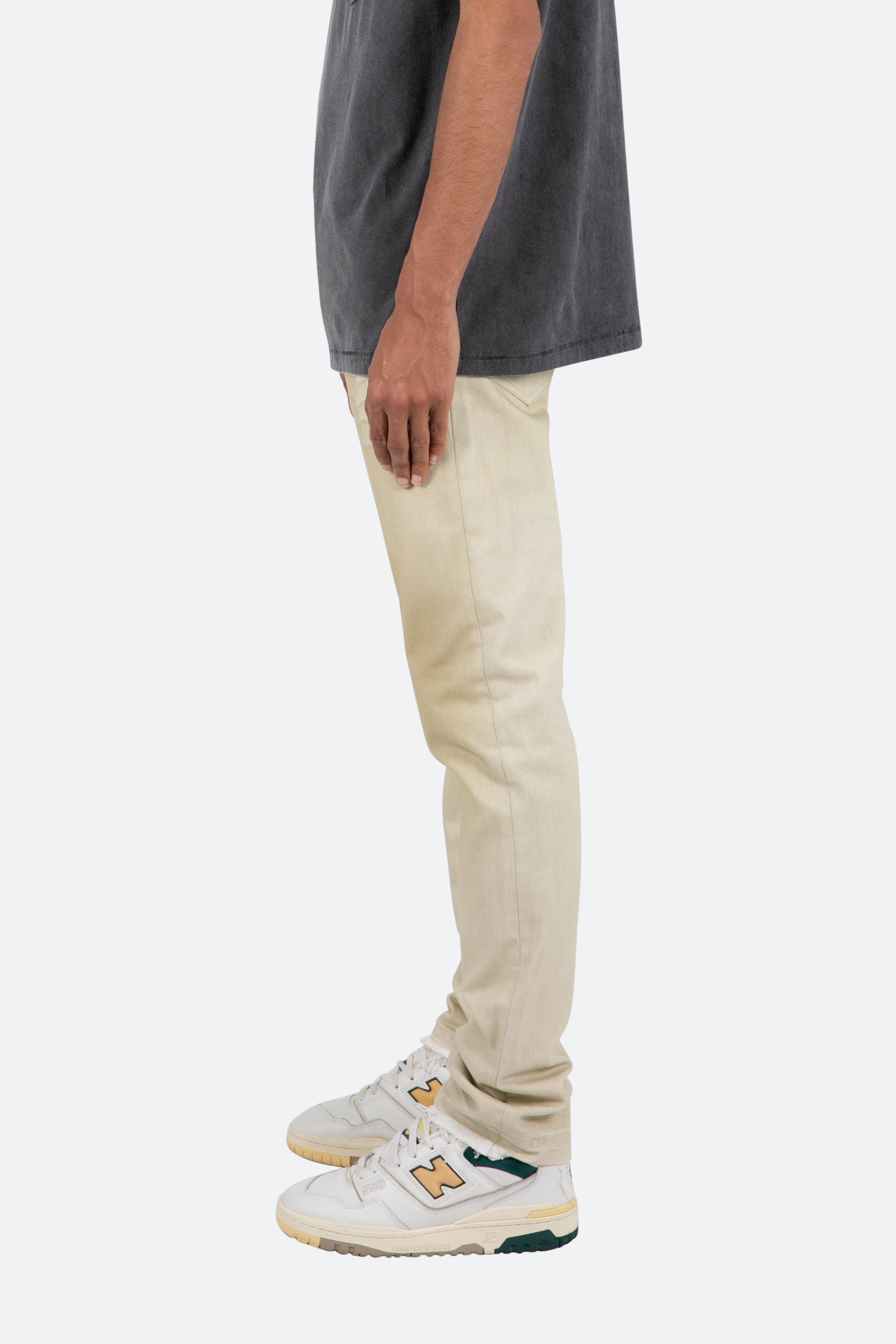 D450 Straight Denim - Tan sold by MNML product image thumbnail 4