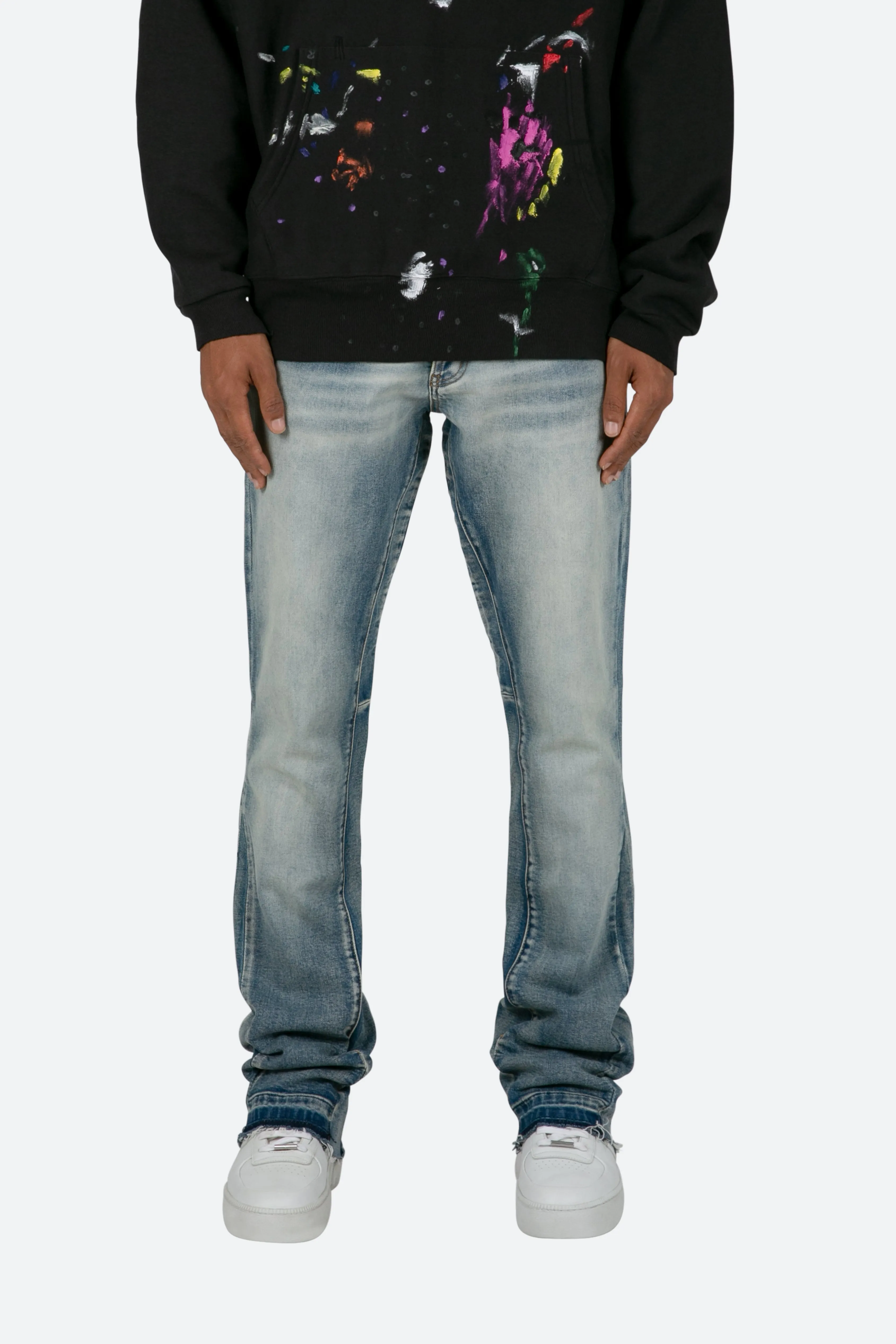 B484 Flare Denim - Blue sold by MNML product image thumbnail 3