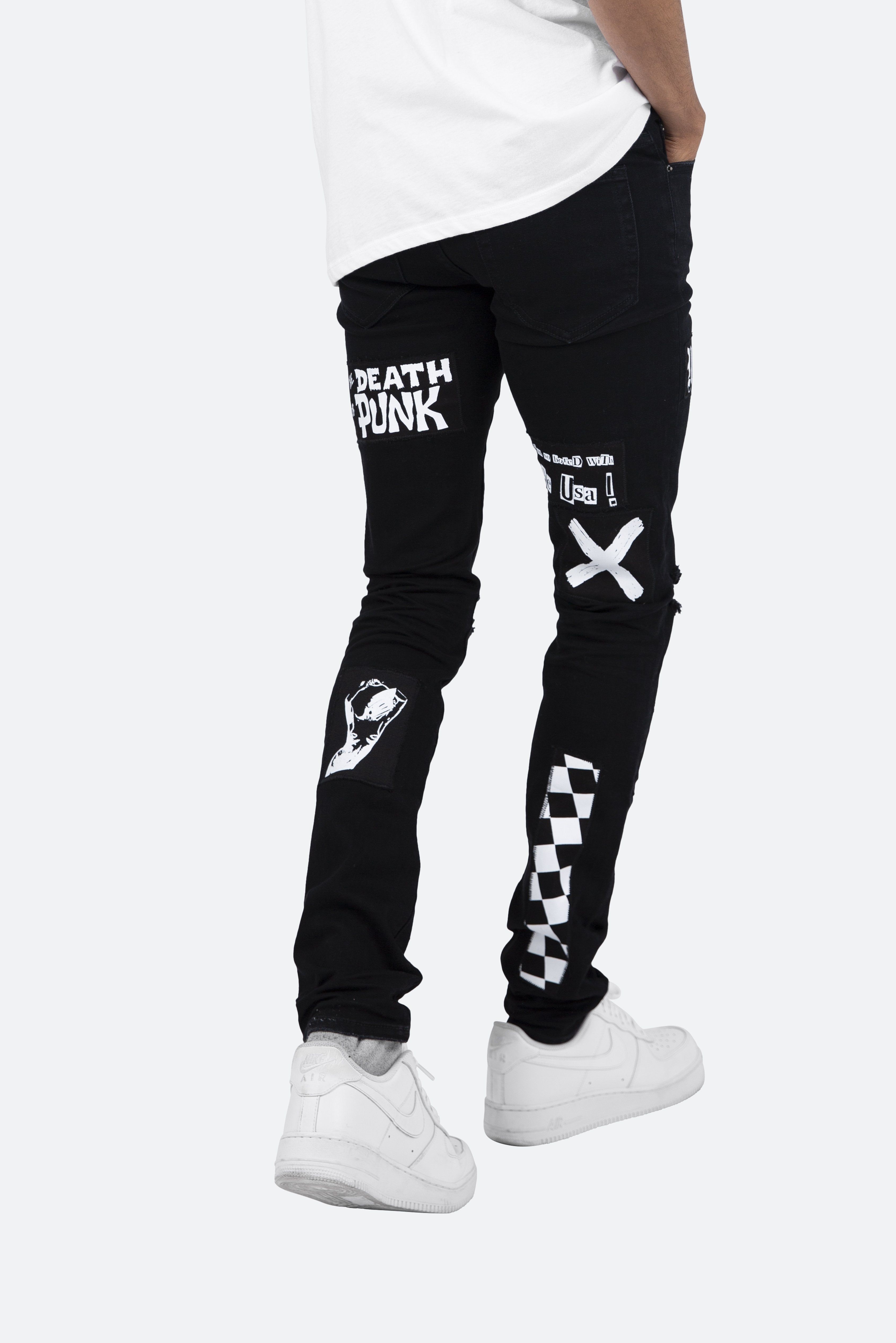 X236 Skinny Denim - Black sold by MNML product image thumbnail 7