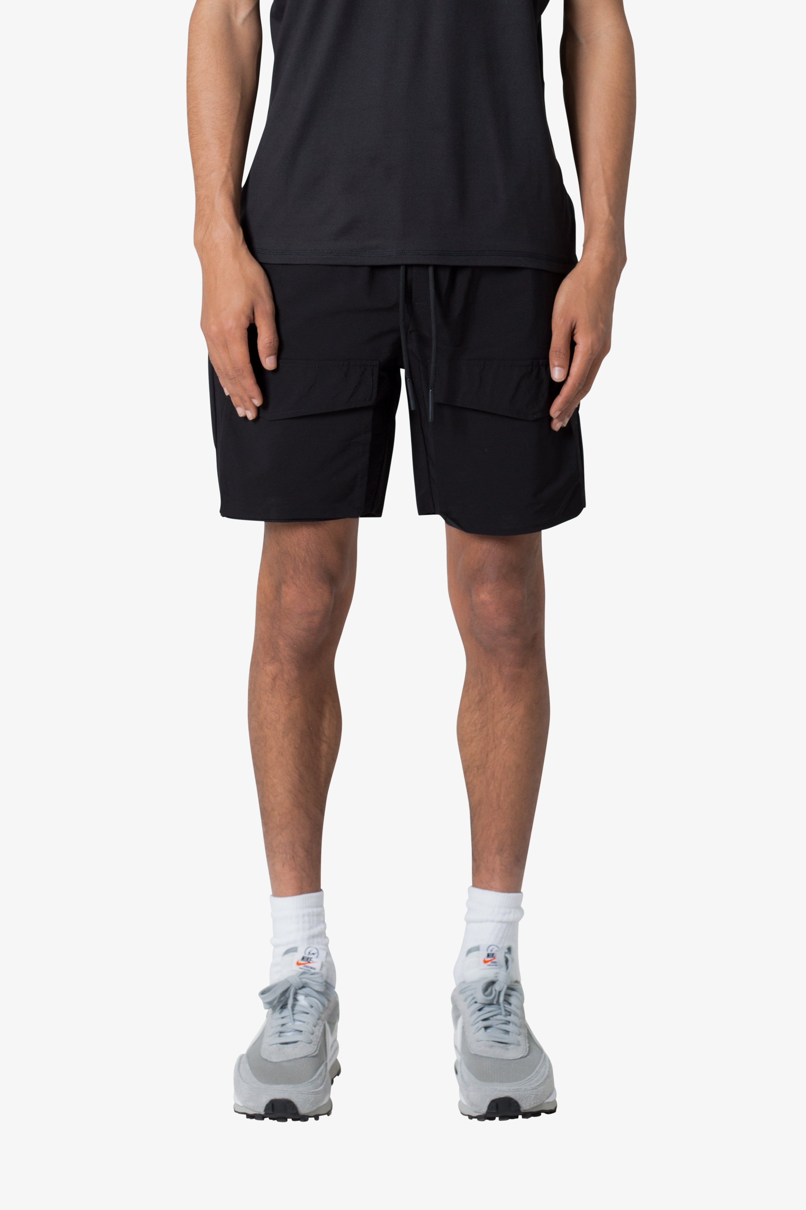 Nylon Cargo Shorts - Black sold by MNML product image thumbnail 4