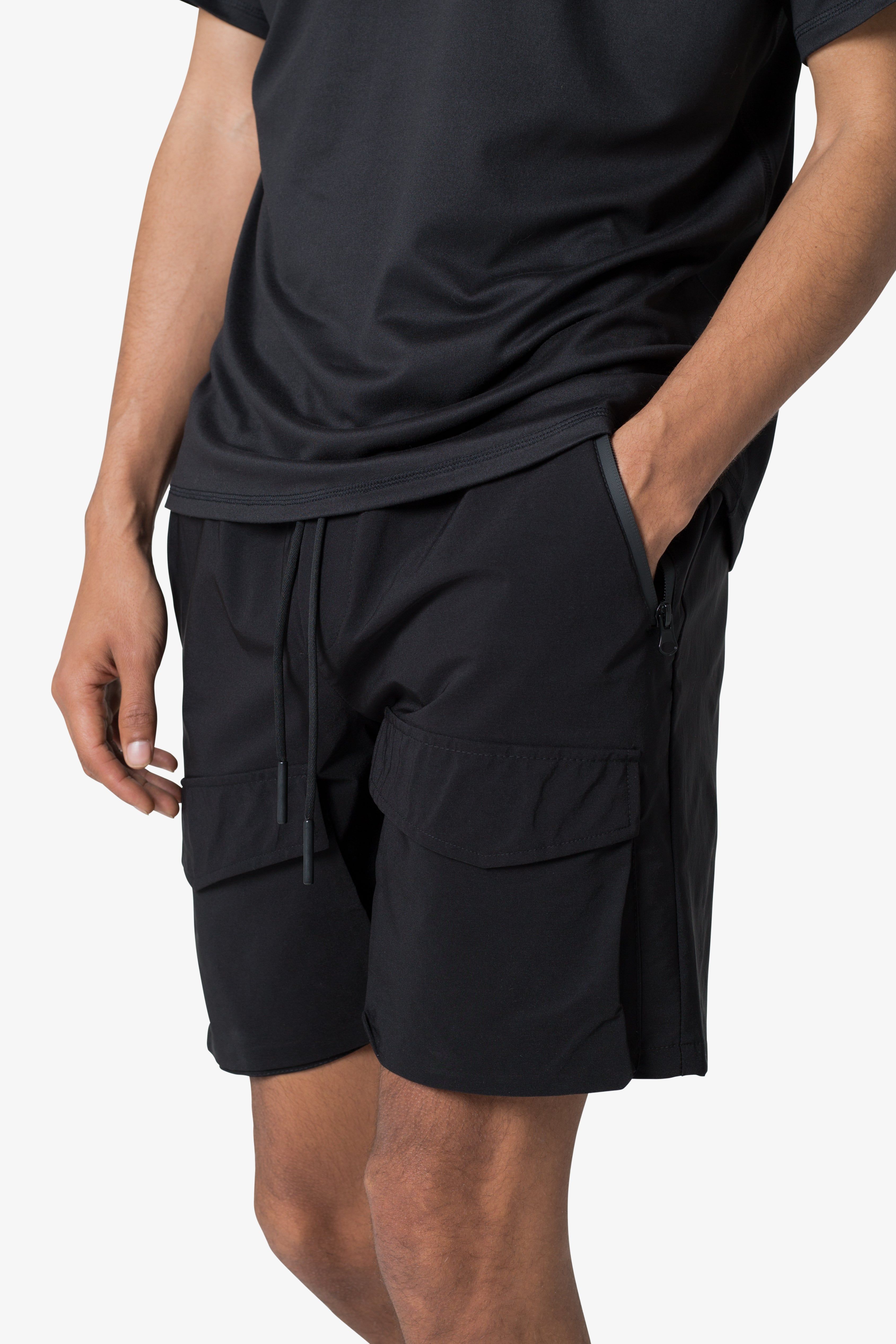 Nylon Cargo Shorts - Black sold by MNML product image thumbnail 2