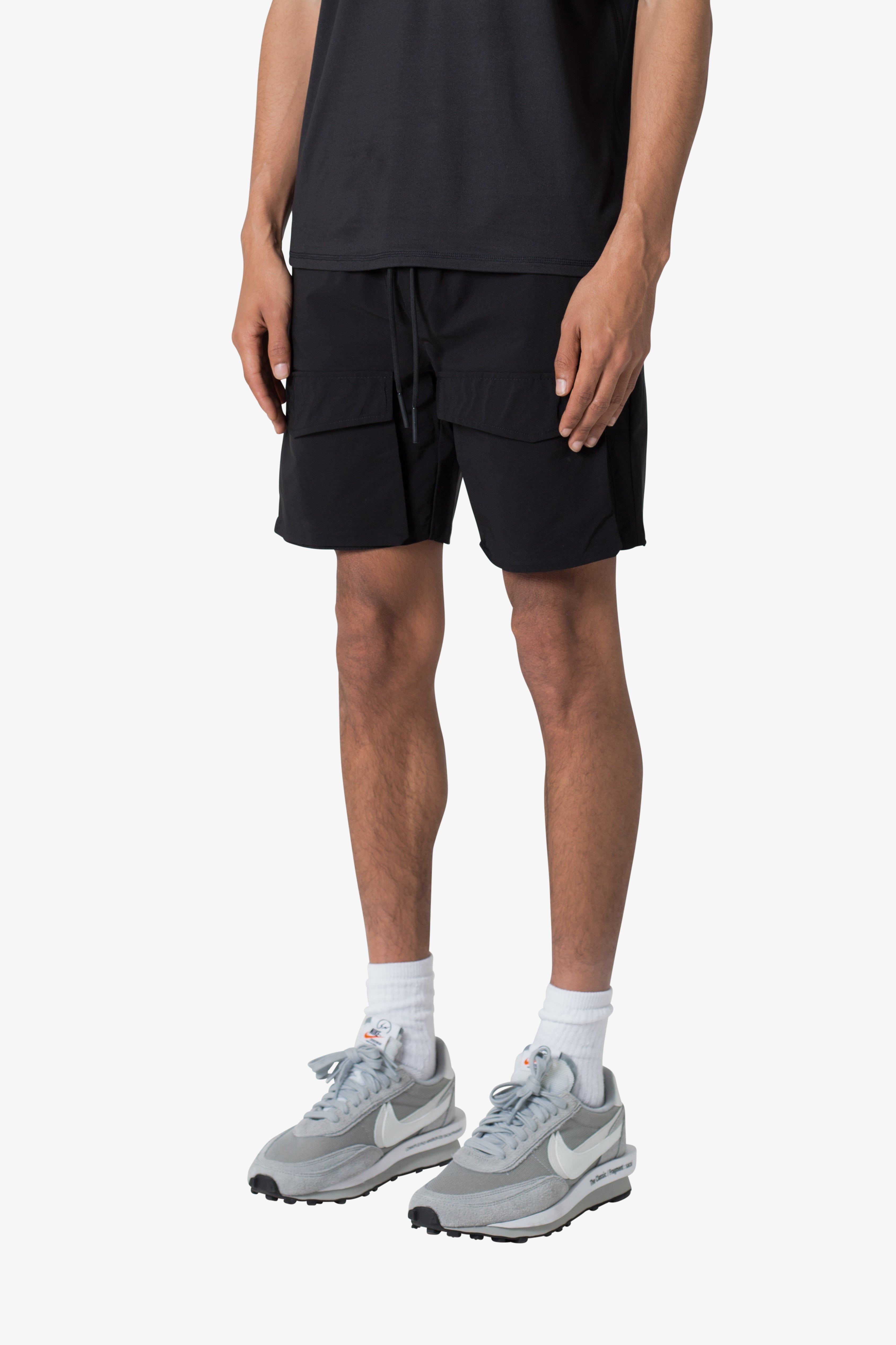 Nylon Cargo Shorts - Black sold by MNML product image thumbnail 5