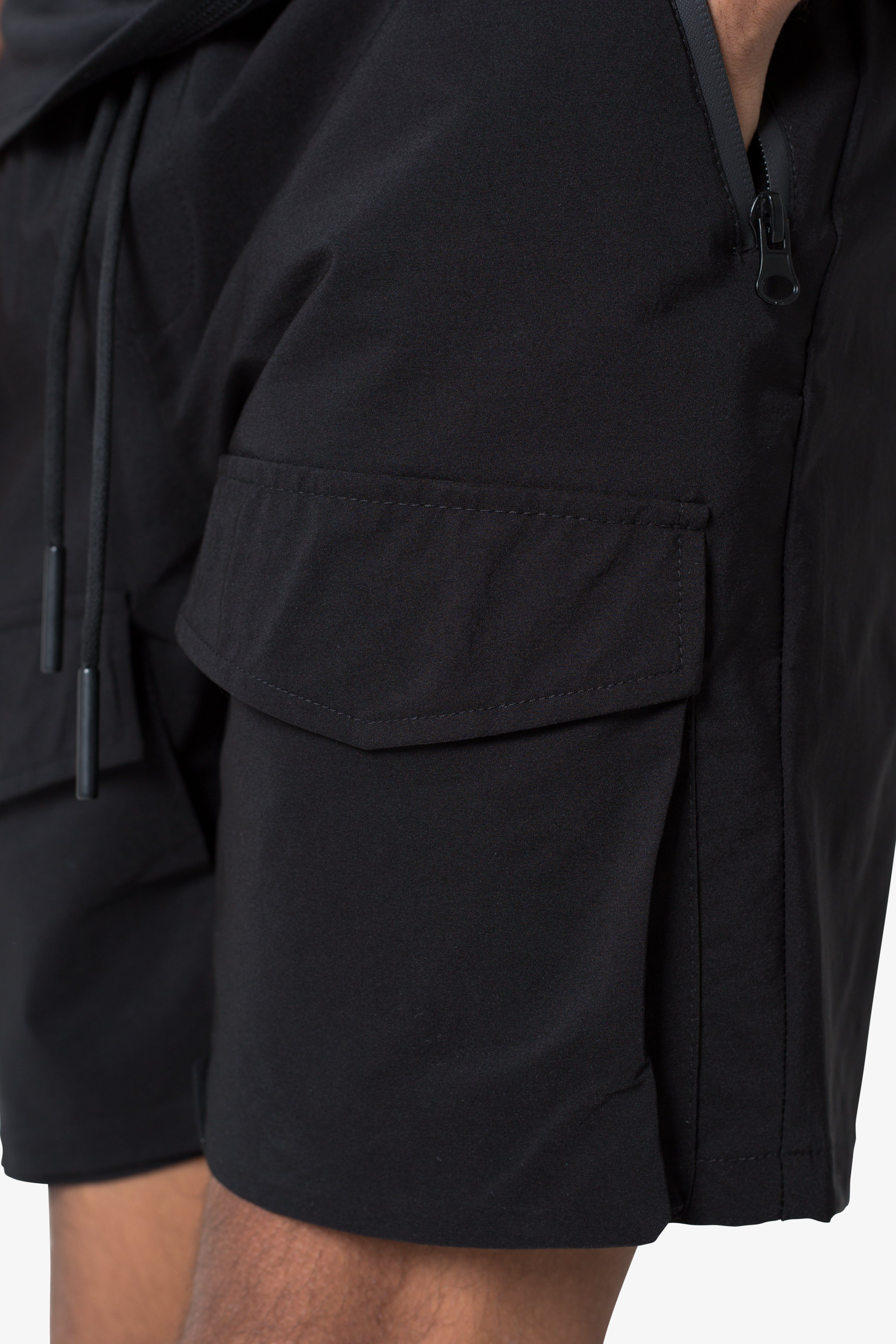 Nylon Cargo Shorts - Black sold by MNML product image thumbnail 8
