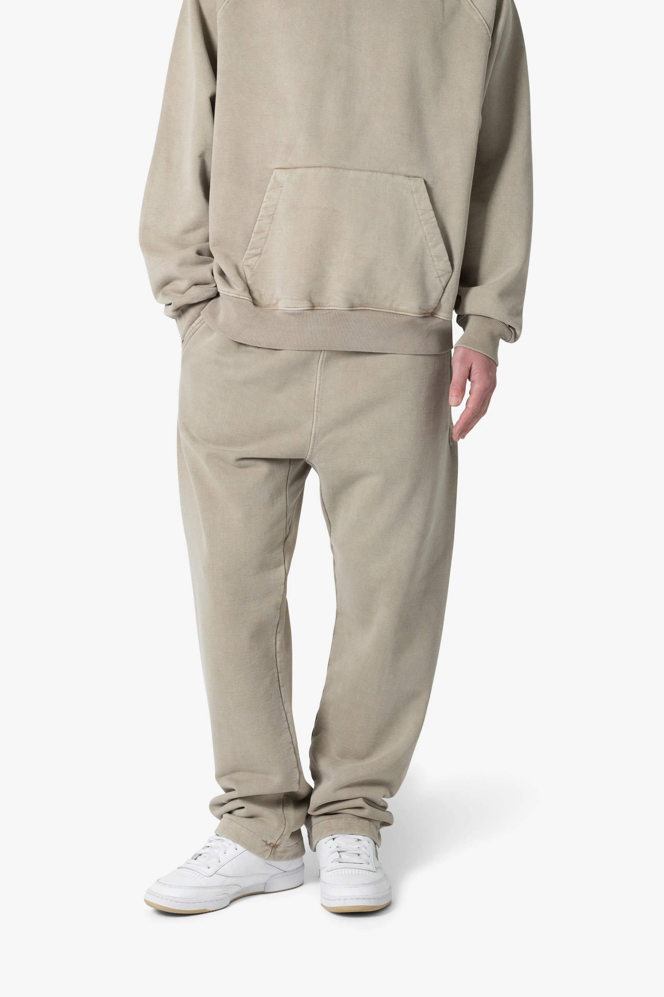 Heavy Relaxed Every Day Sweatpants - Washed Earth sold by MNML product image thumbnail 3