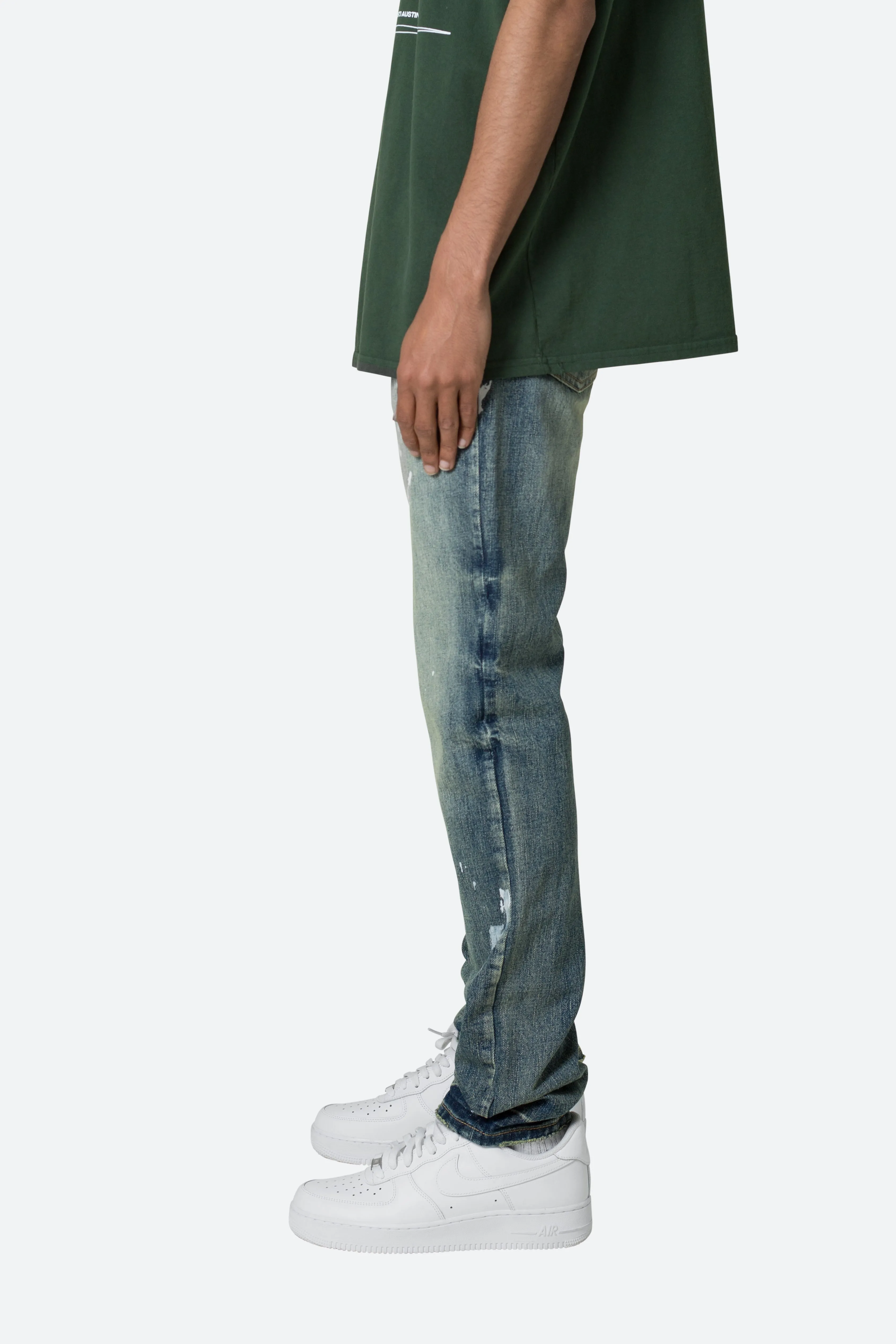 D499 Straight Denim - Blue sold by MNML product image thumbnail 4