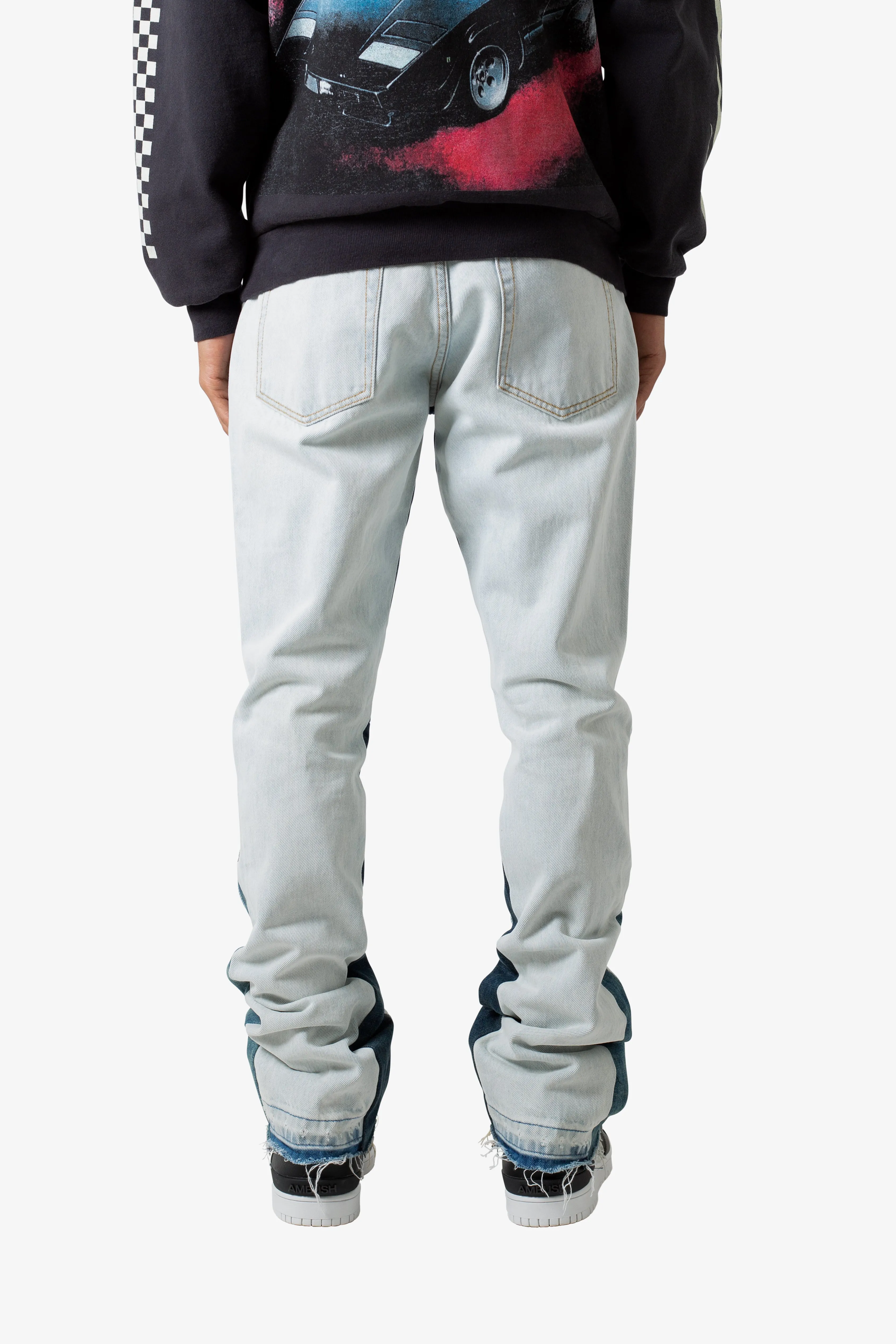 B491 Flare Denim - Light Blue sold by MNML product image thumbnail 5