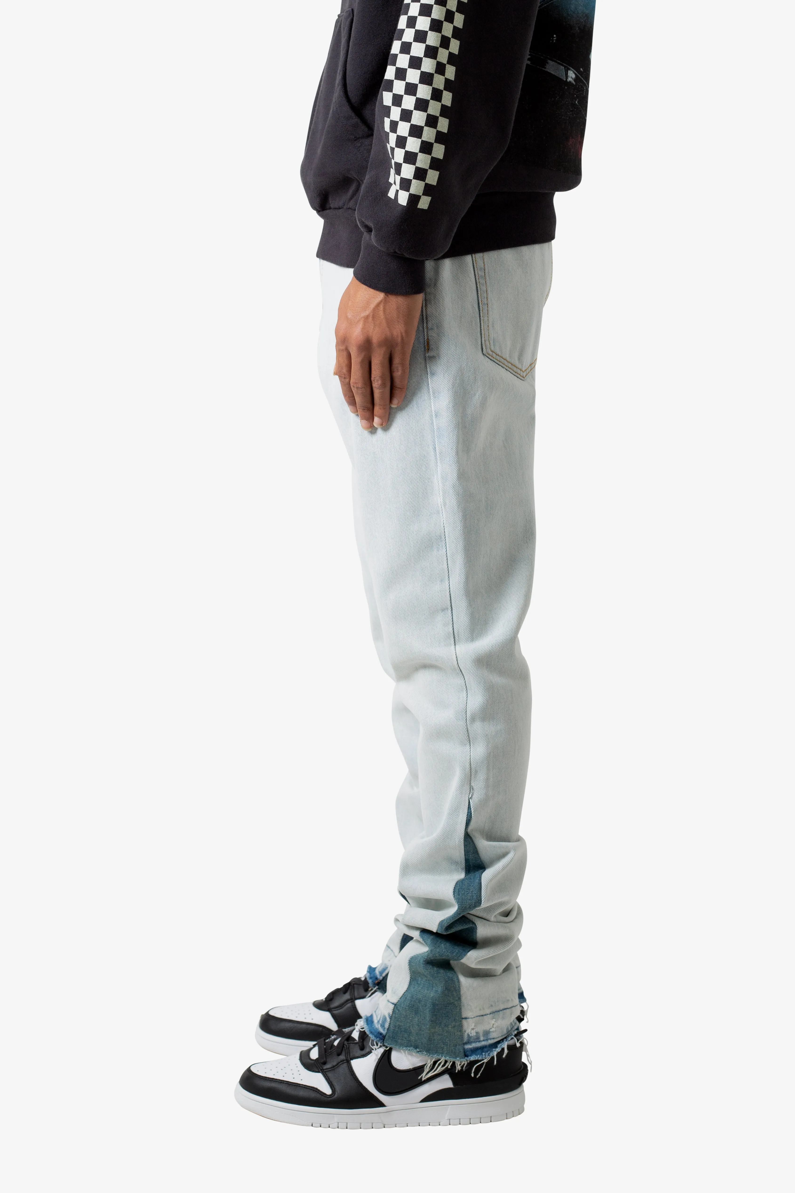 B491 Flare Denim - Light Blue sold by MNML product image thumbnail 4