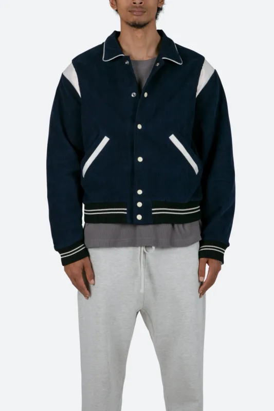 Teddy Jacket - Navy sold by MNML