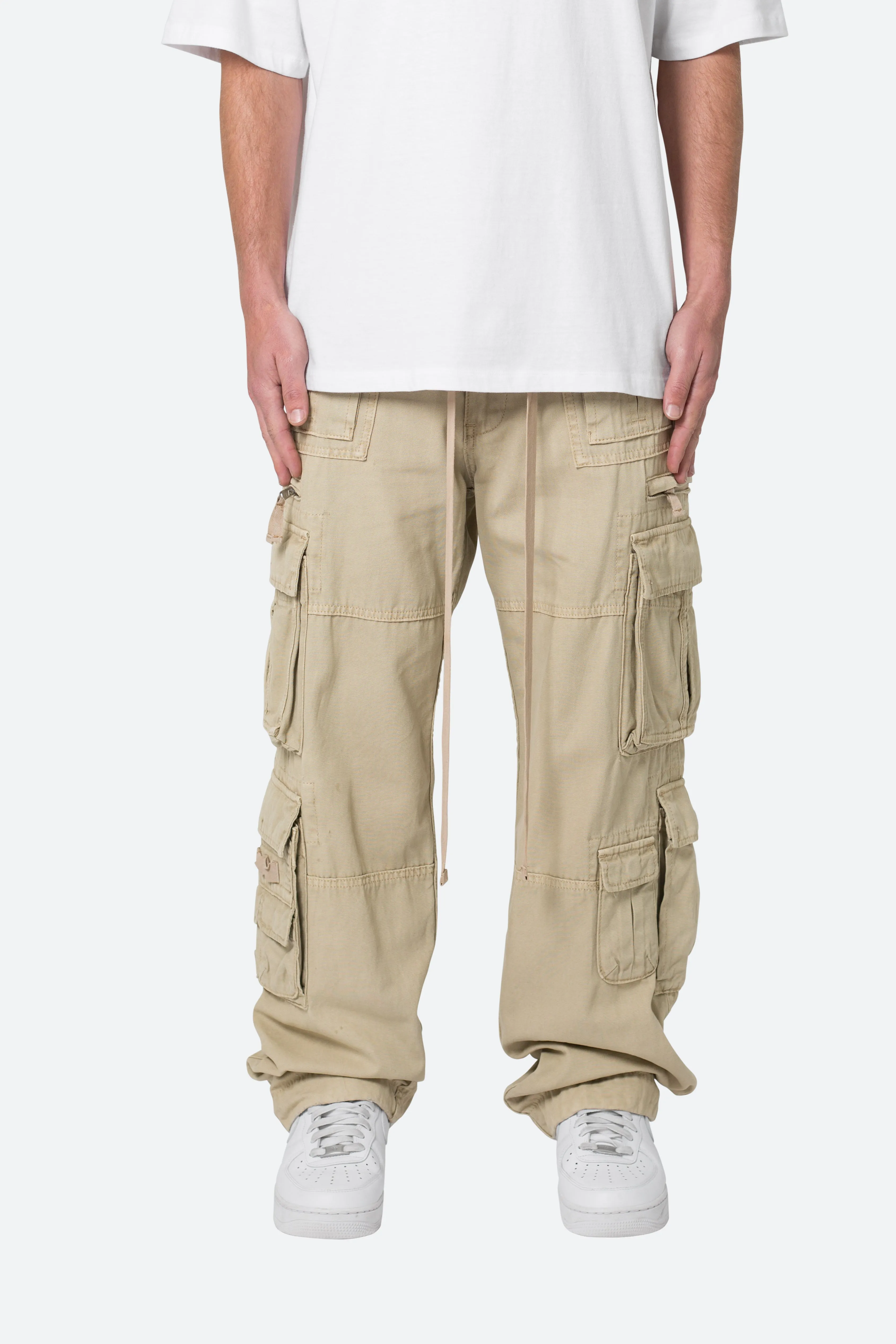 Military Cargo Pants - Brown sold by MNML product image thumbnail 2