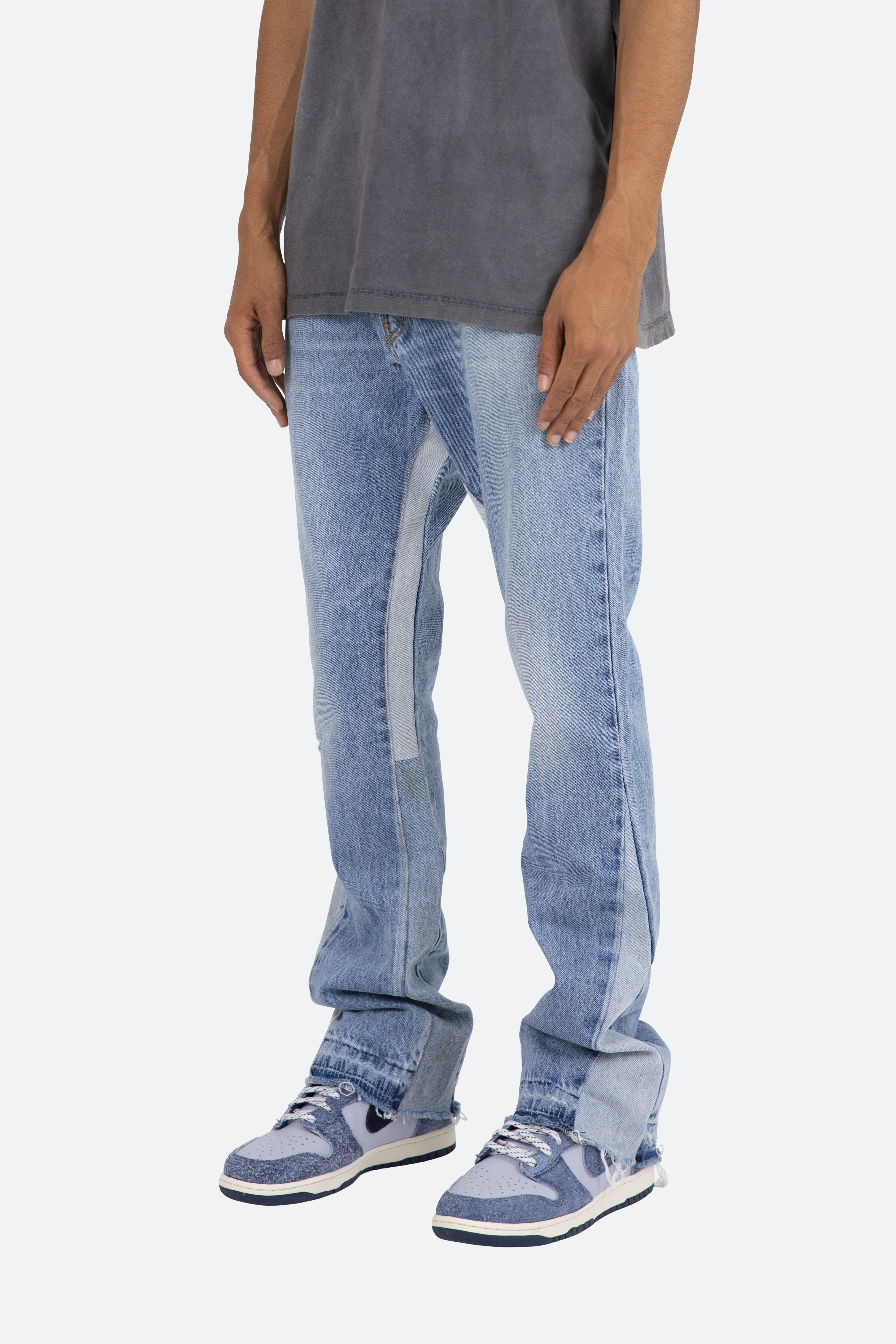 B221 Flare Denim - Blue sold by MNML product image thumbnail 4