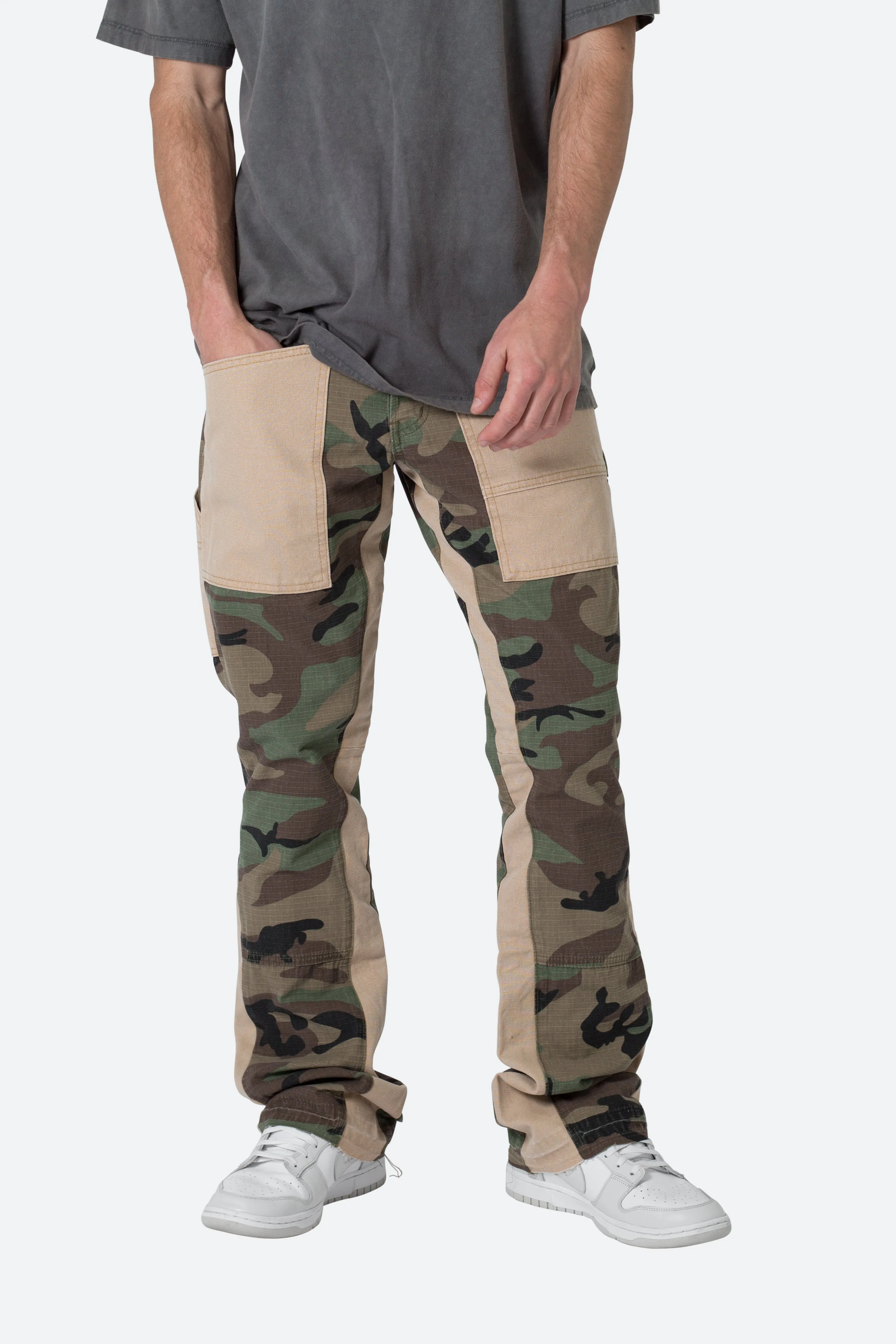Painter Flare Denim - Camo sold by MNML product image thumbnail 2