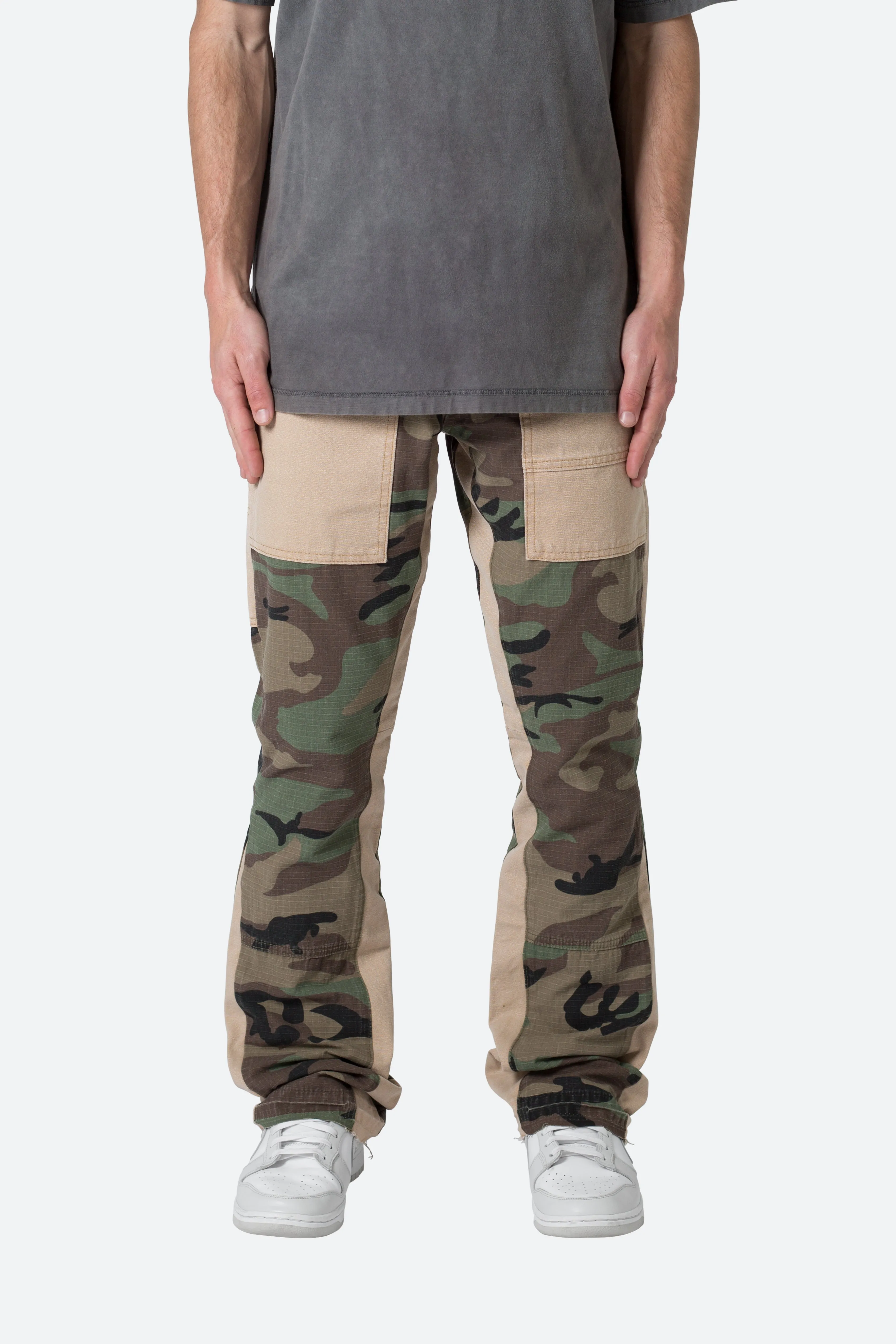 Painter Flare Denim - Camo sold by MNML product image thumbnail 3
