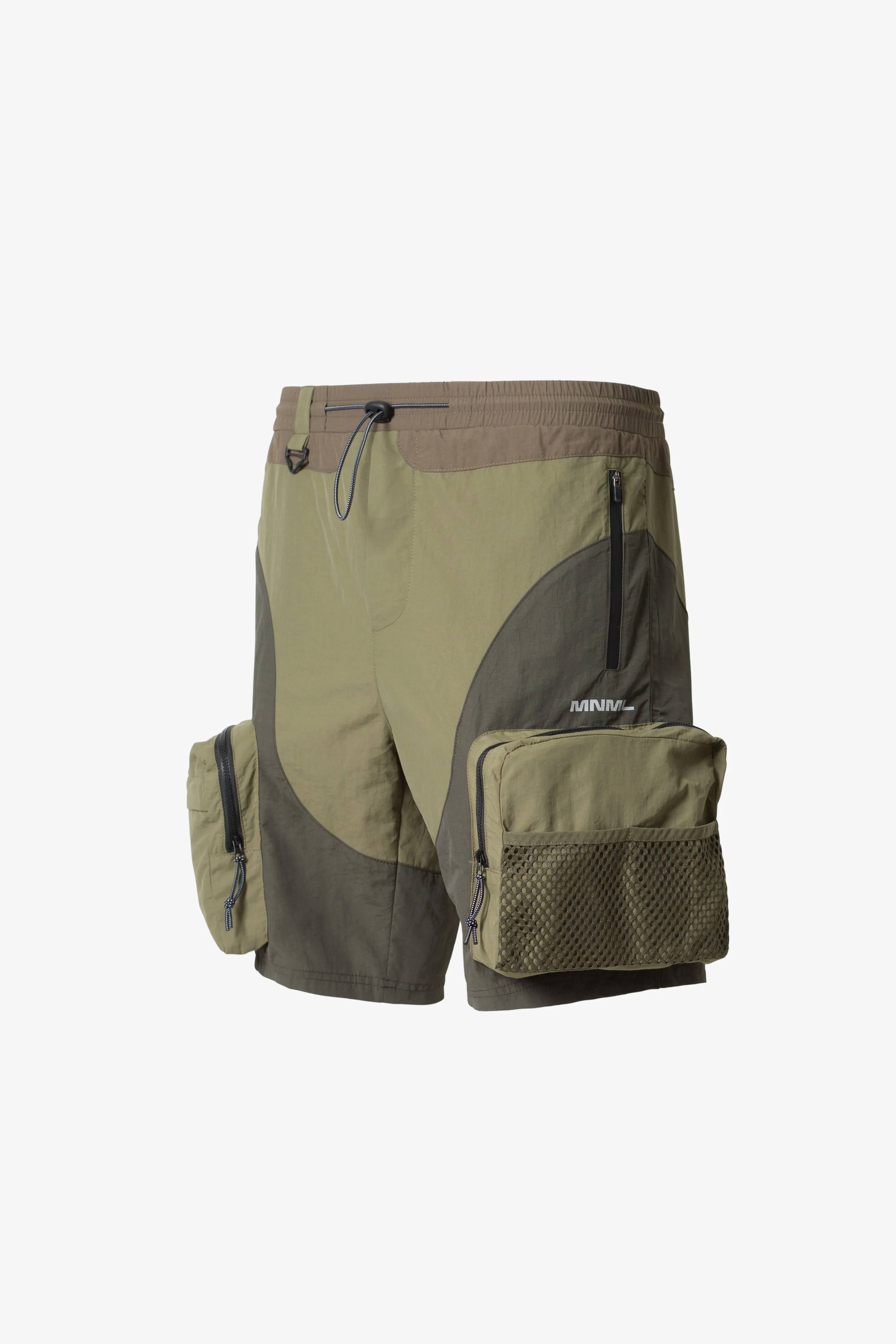 Active Cargo Shorts - Olive sold by MNML product image thumbnail 3