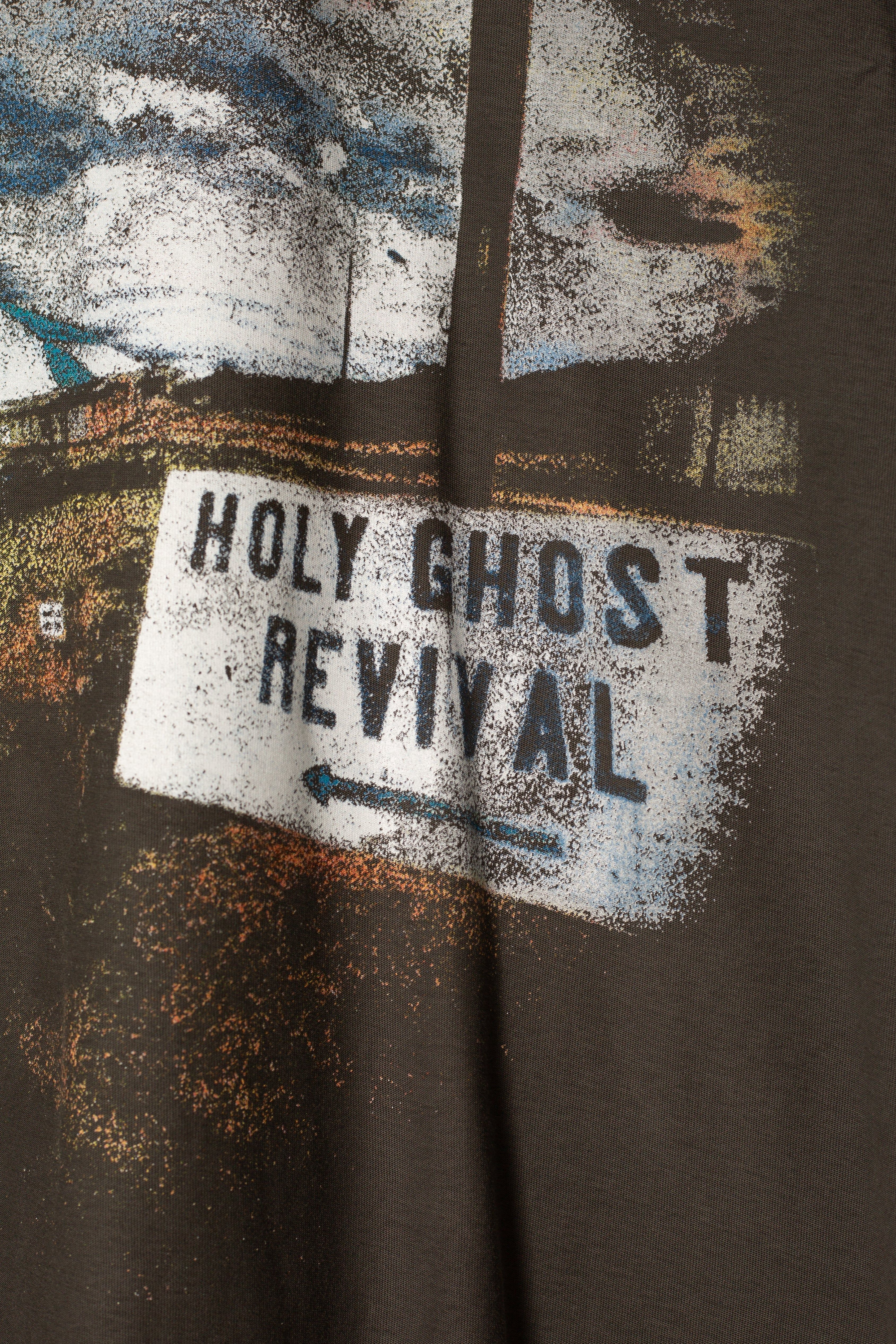 Holy Ghost Revival Tee - Vintage Black sold by MNML product image thumbnail 4