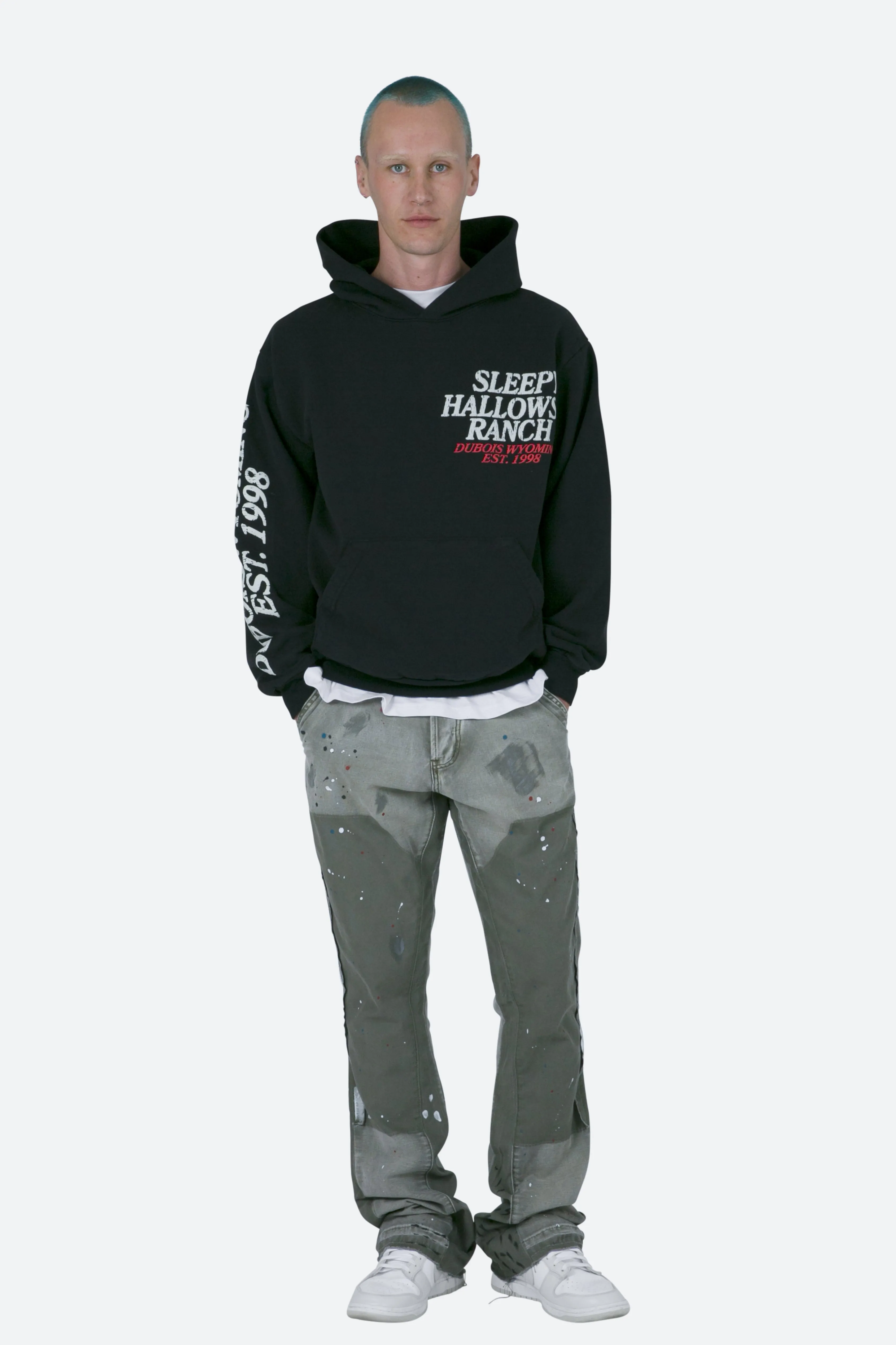 Sleepy Hallows Hoodie - Off Black sold by MNML product image thumbnail 4