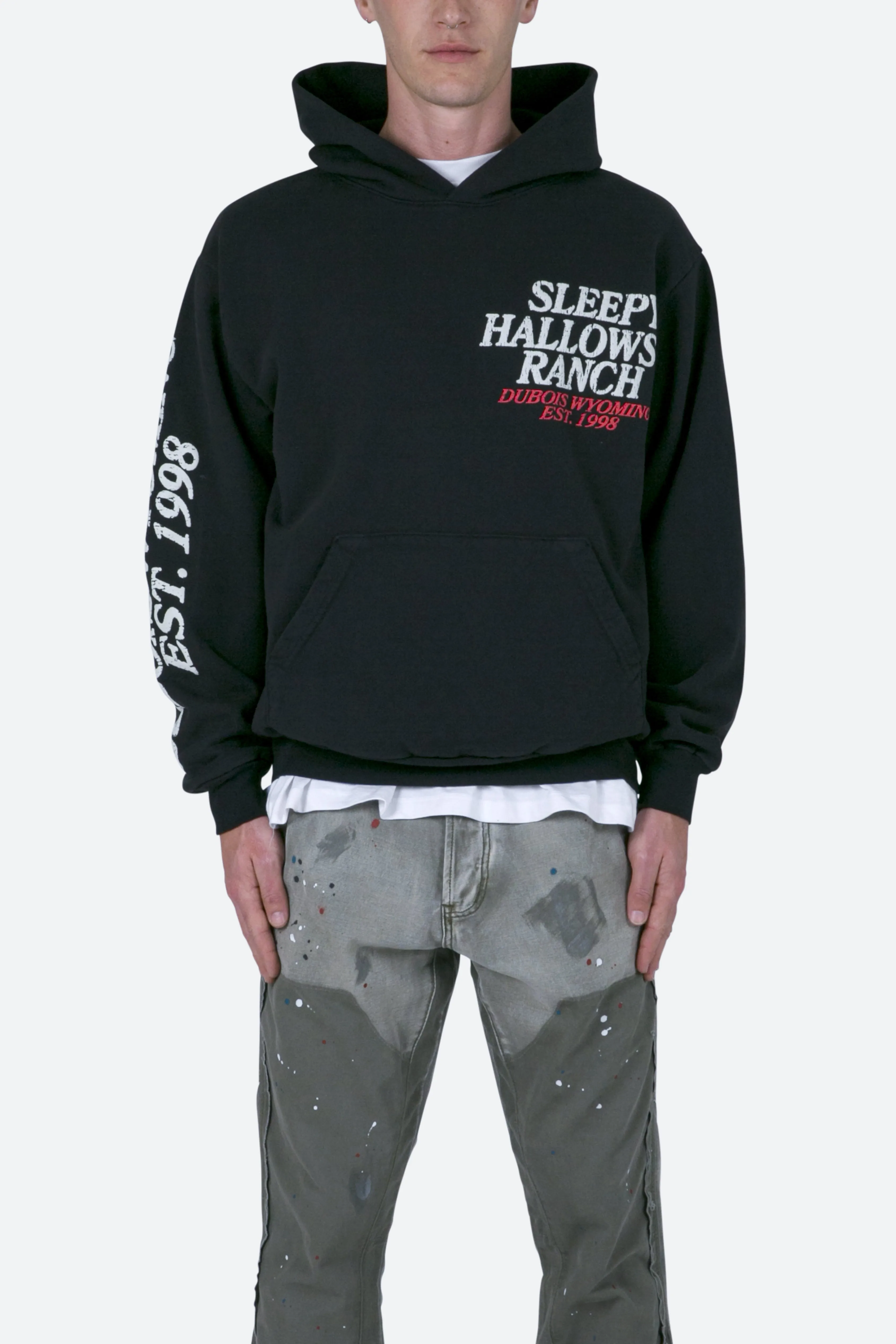 Sleepy Hallows Hoodie - Off Black sold by MNML product image thumbnail 3