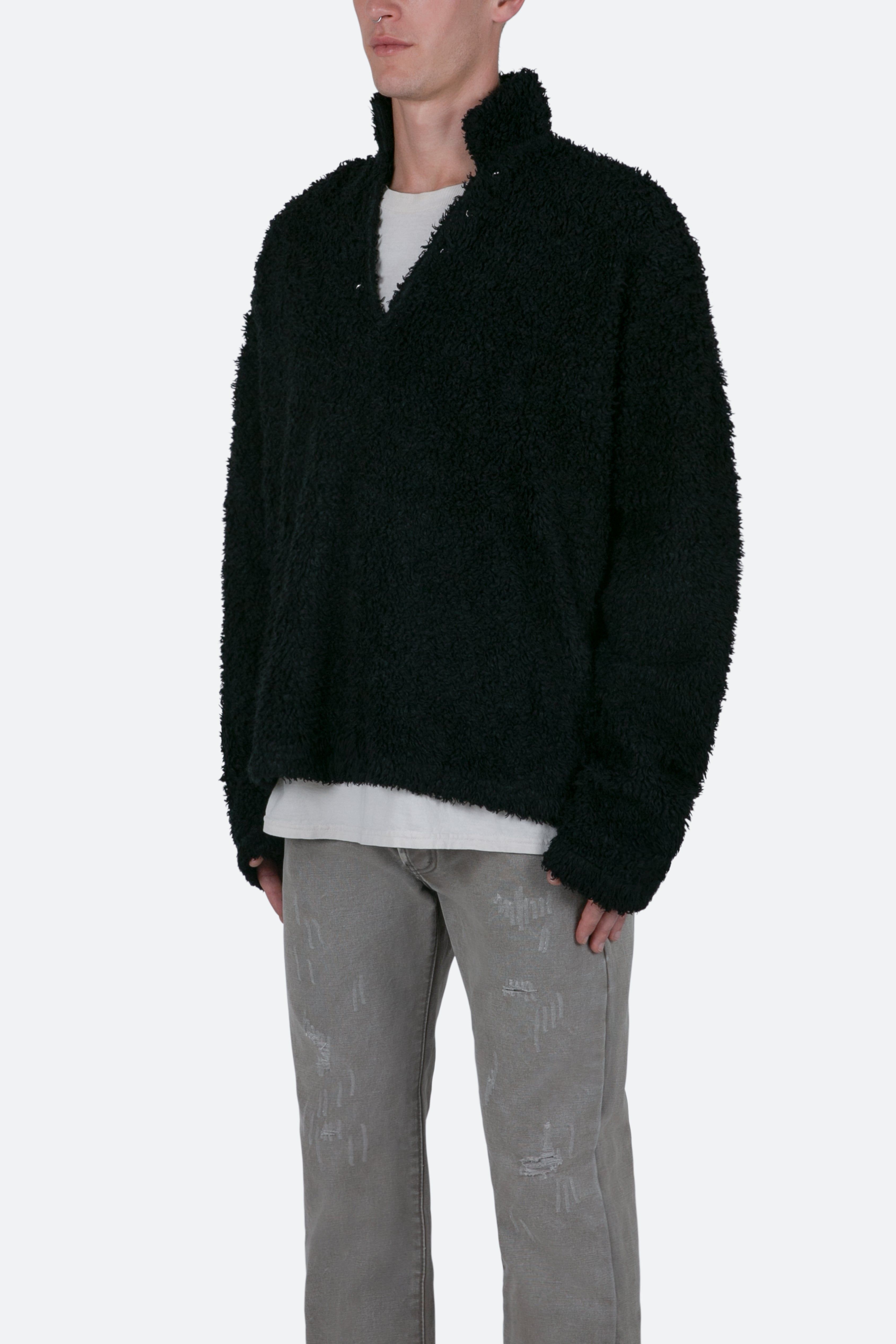 Sherpa Pullover - Black sold by MNML product image thumbnail 4