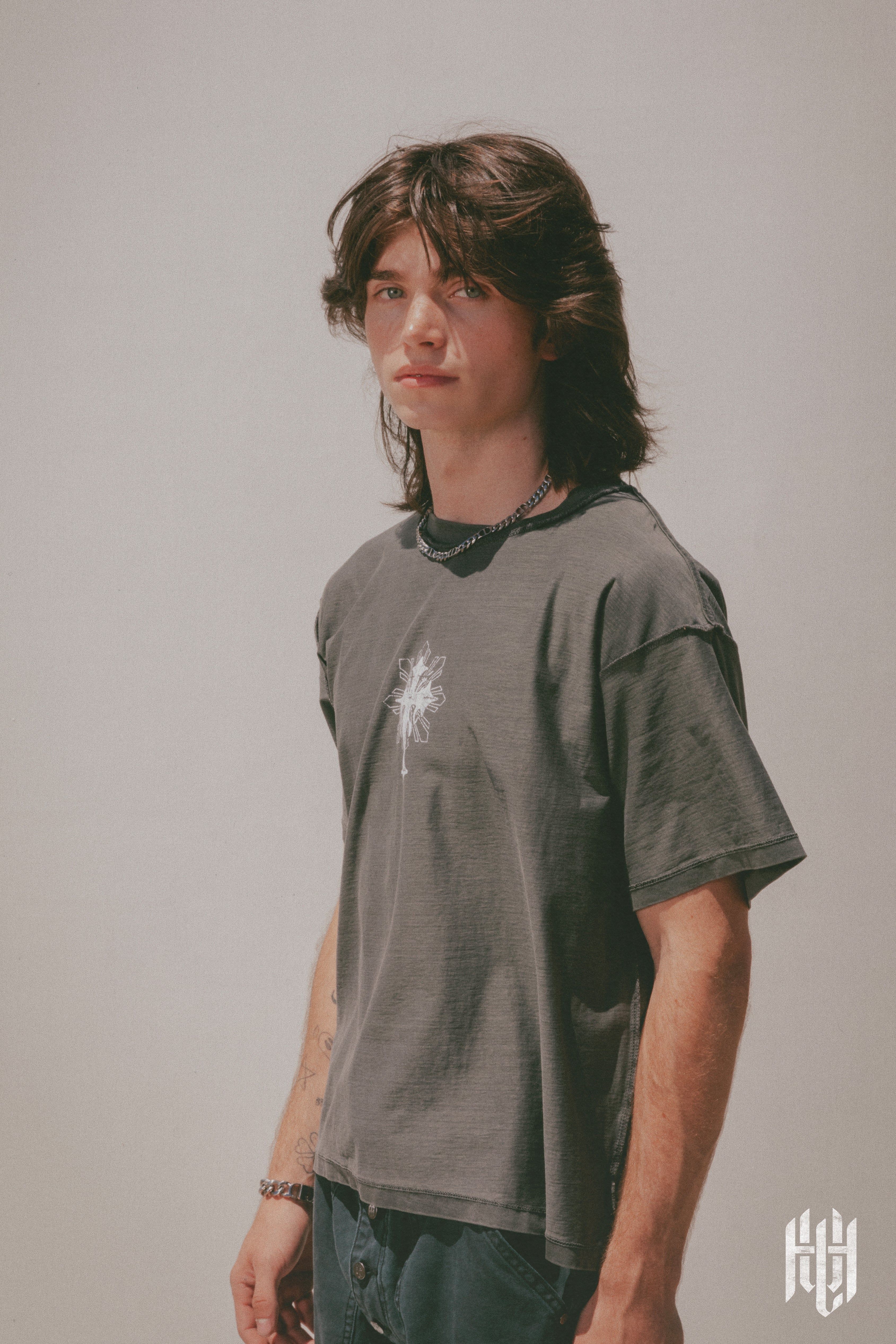 Heart of the Cross Tee - Vintage Black sold by MNML product image thumbnail 2