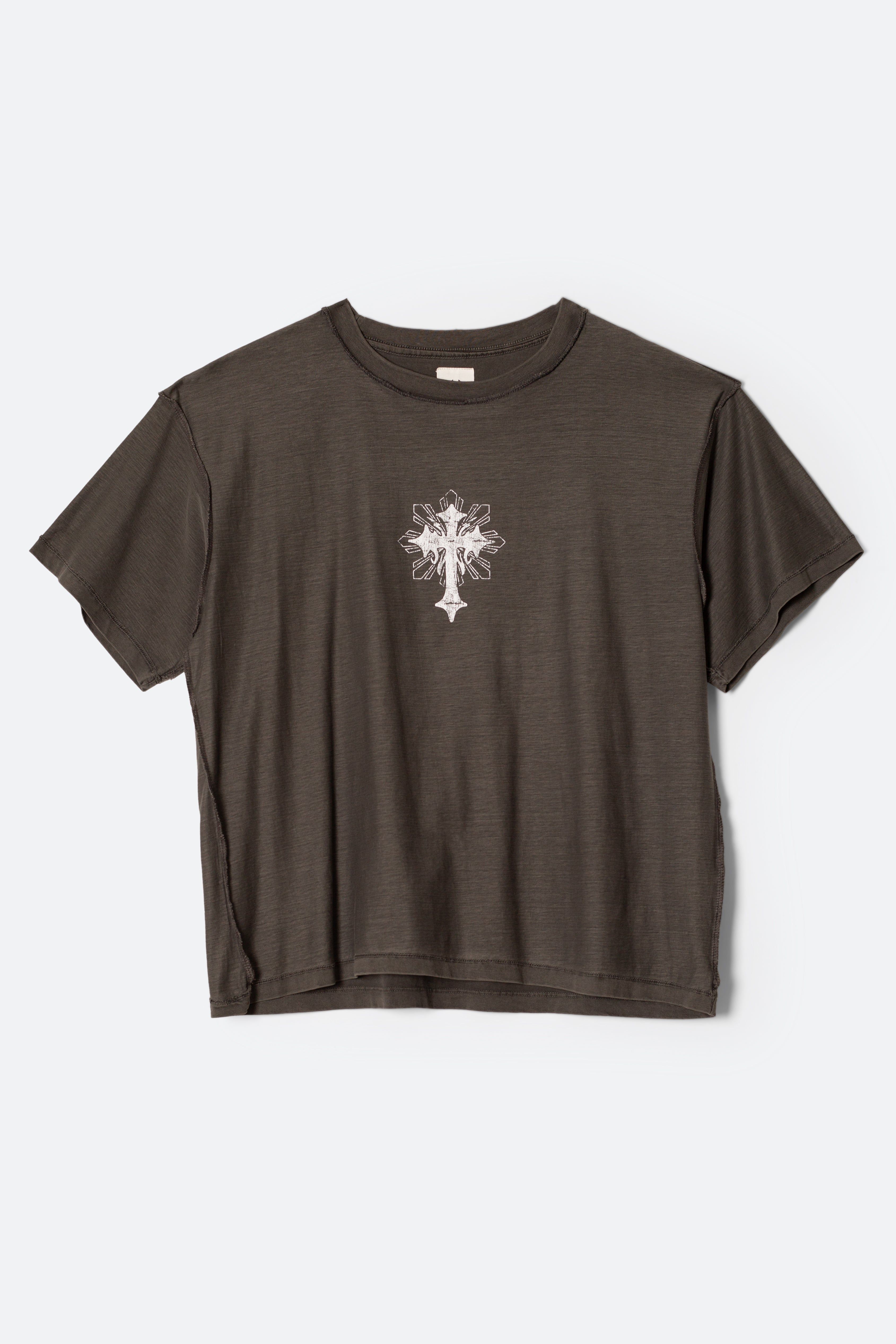 Heart of the Cross Tee - Vintage Black sold by MNML