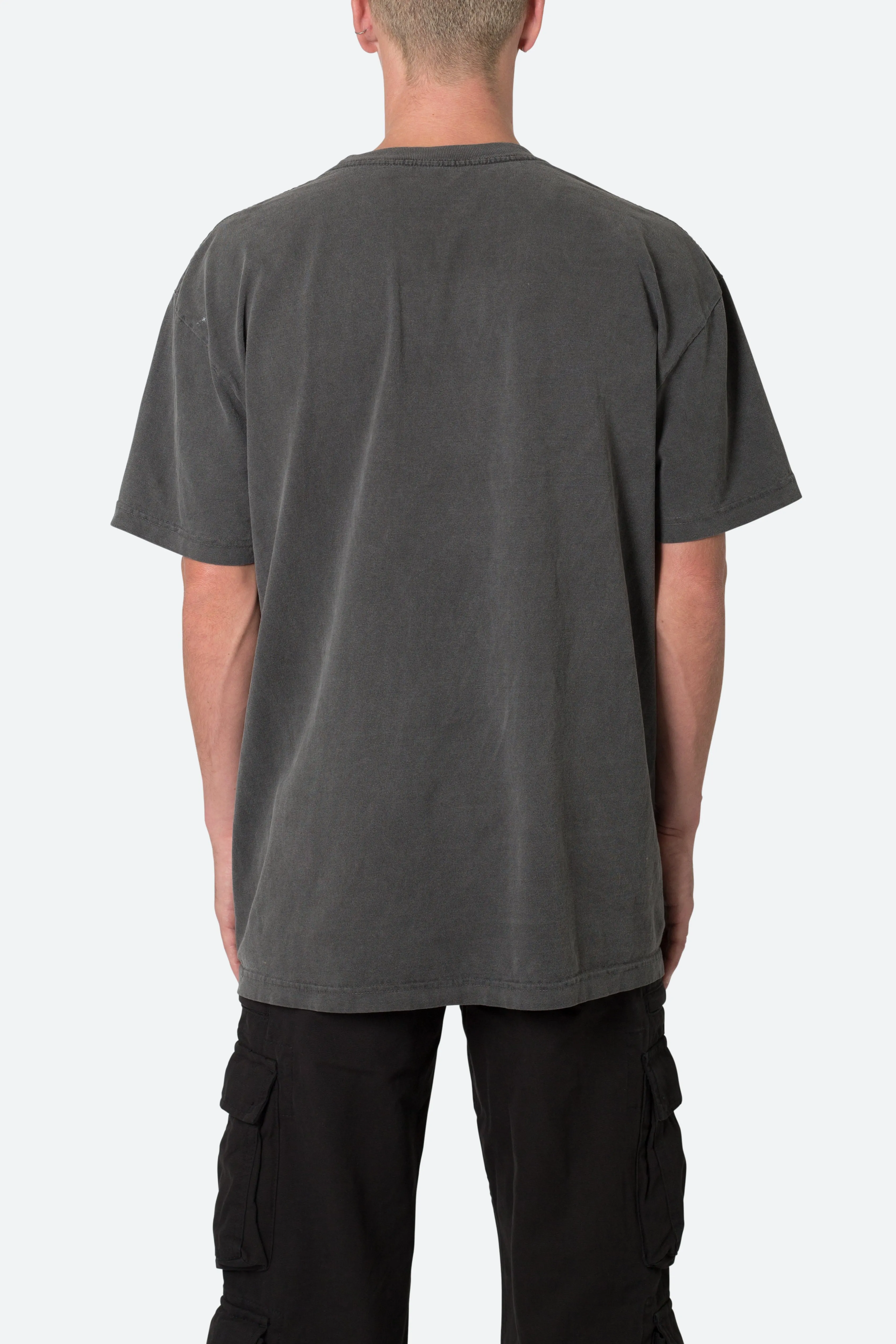 Bliss Tee - Washed Black sold by MNML product image thumbnail 5