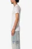 Sheer Knit Bias Cut Tee - Grey sold by MNML