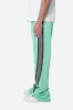 Bent Tape Track Pants - Green sold by MNML