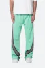 Bent Tape Track Pants - Green sold by MNML