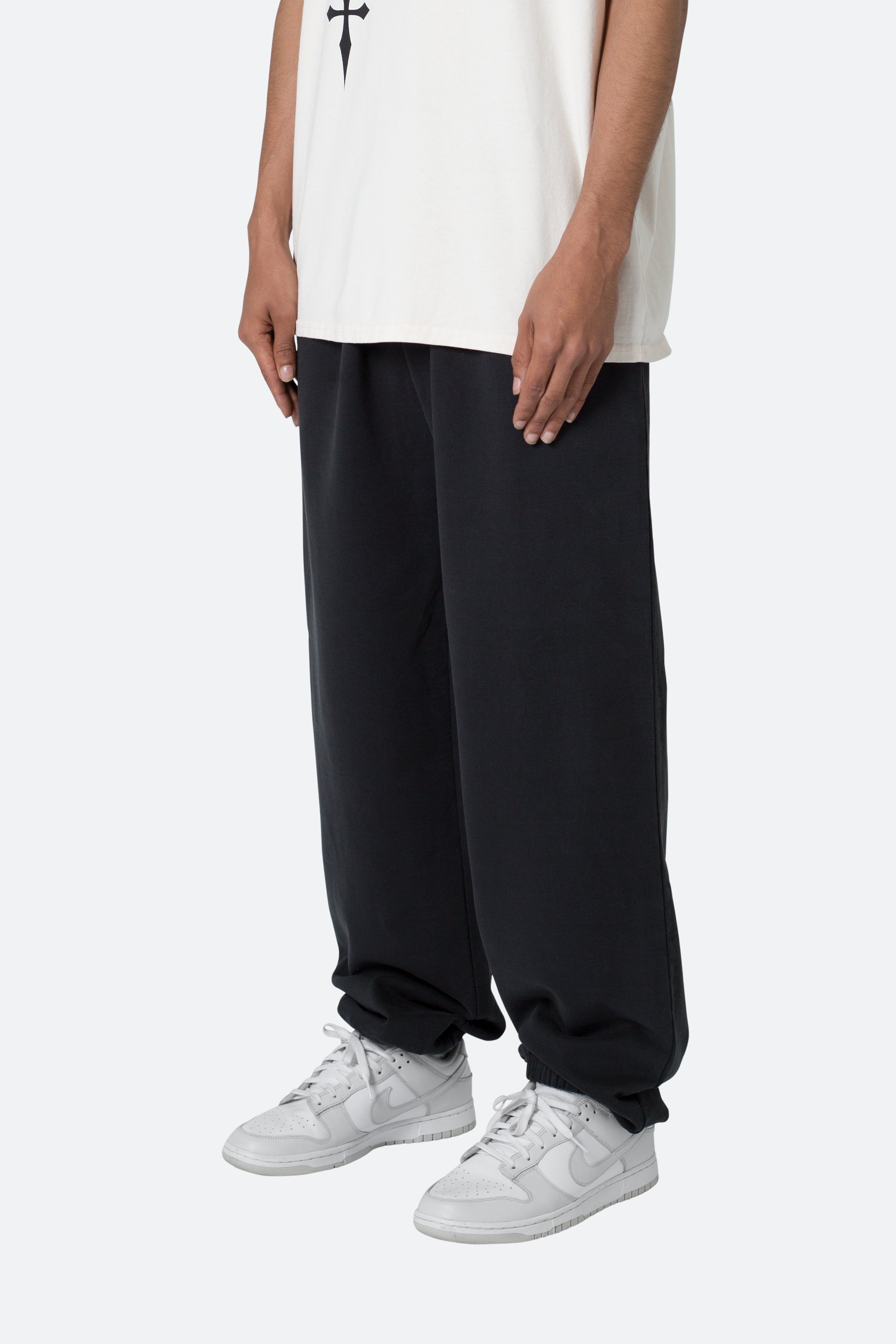 Baggy Sweatpants - Black sold by MNML product image thumbnail 3