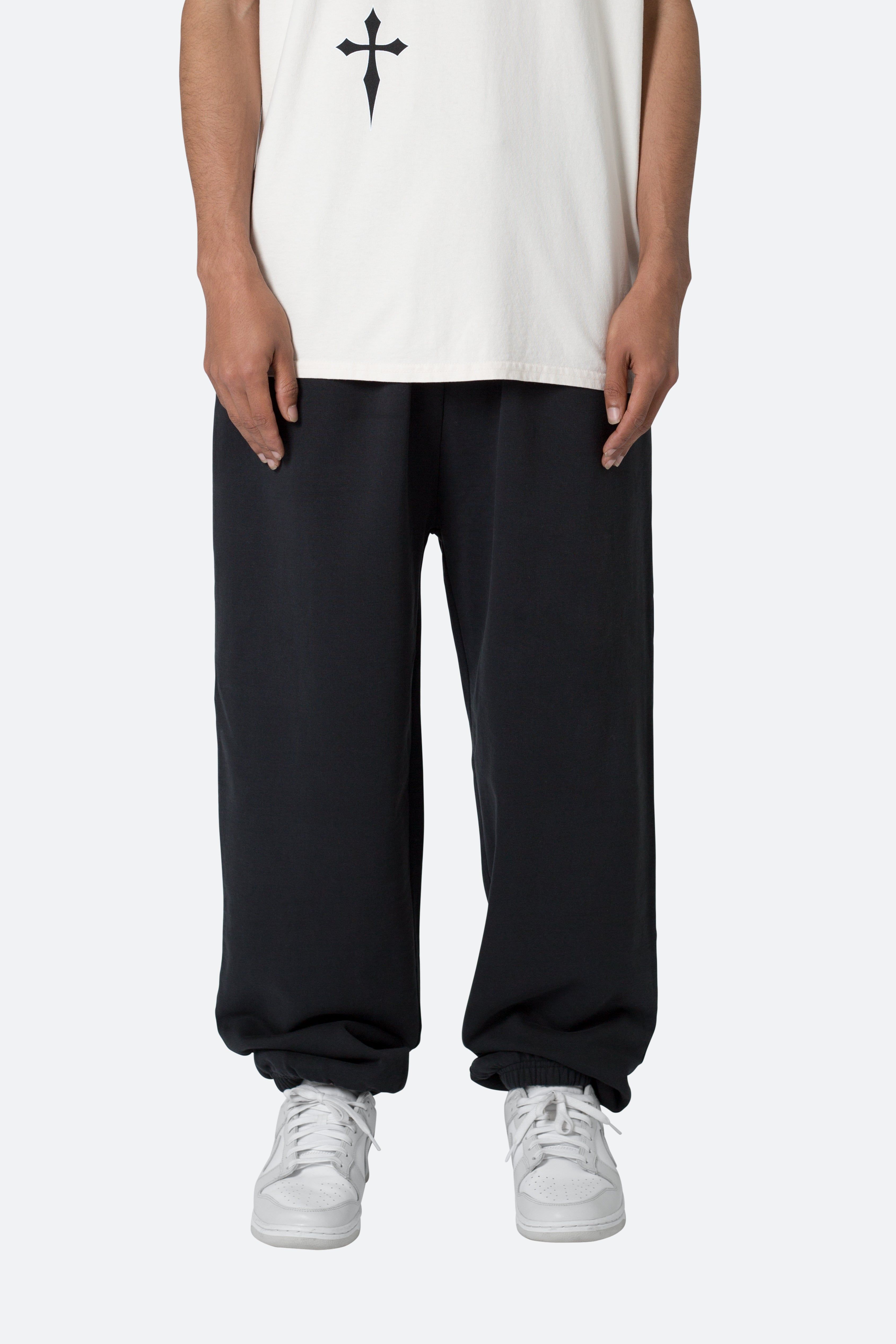 Baggy Sweatpants - Black sold by MNML product image thumbnail 2