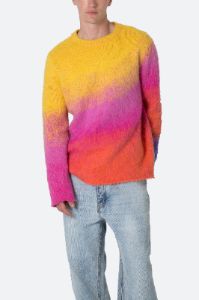Brushed Gradient Sweater - Multi sold by MNML