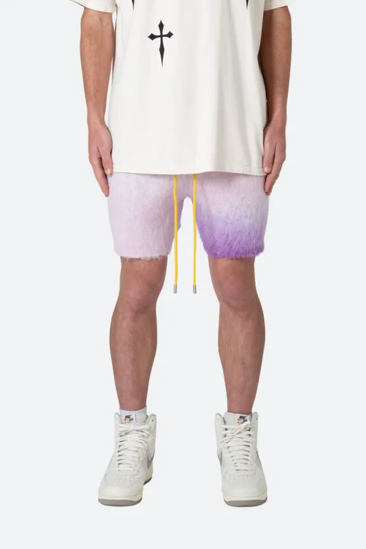 Brushed Gradient Shorts - Purple sold by MNML