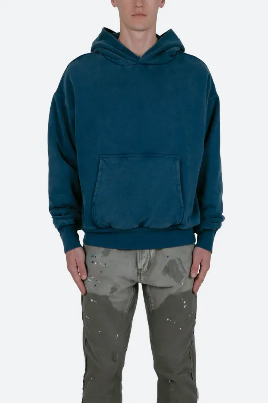 Double Layer Hoodie - Vintage Navy sold by MNML