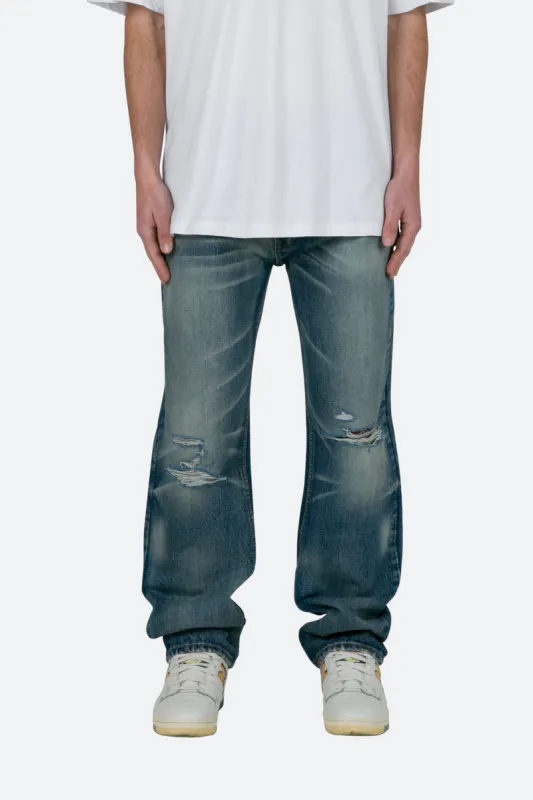 V498 Baggy Denim - Blue sold by MNML