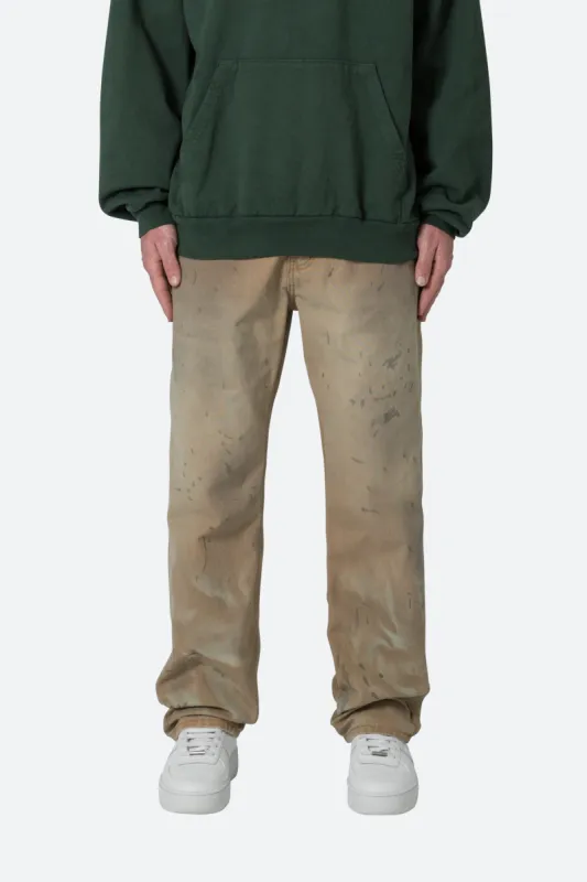 Vintage Work Pants - Tan sold by MNML