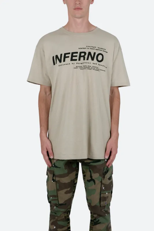 Inferno Tee - Sand sold by MNML