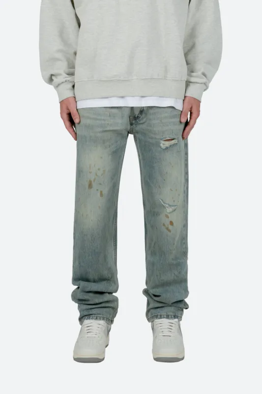 V489 Baggy Denim - Blue sold by MNML