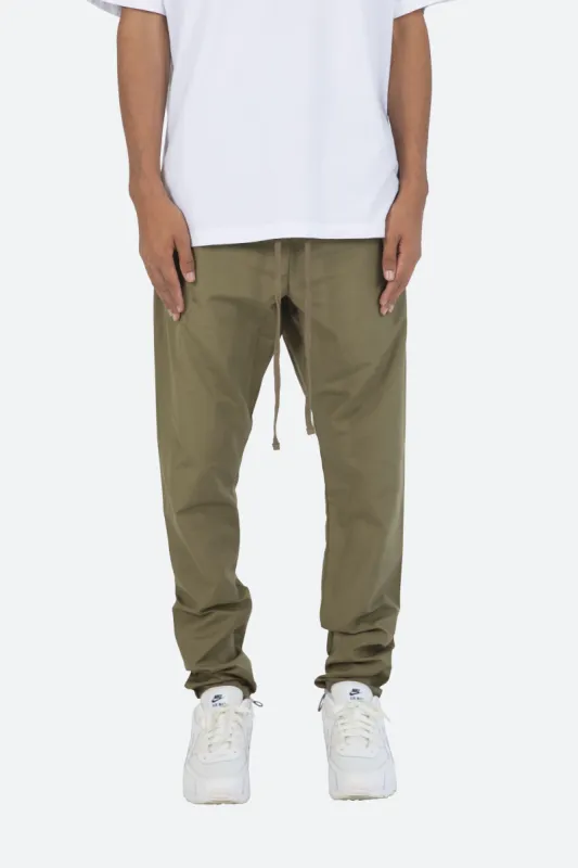 Every Day Nylon Pants - Olive sold by MNML
