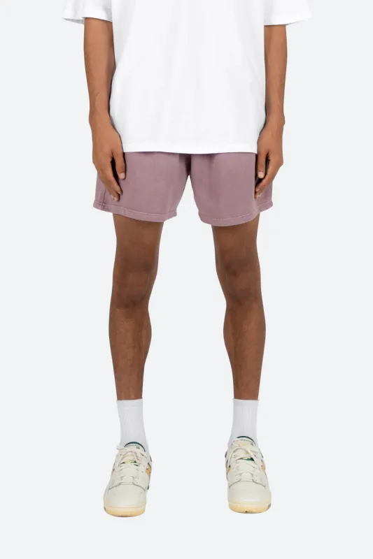 Vintage Washed Sweatshorts - Purple sold by MNML