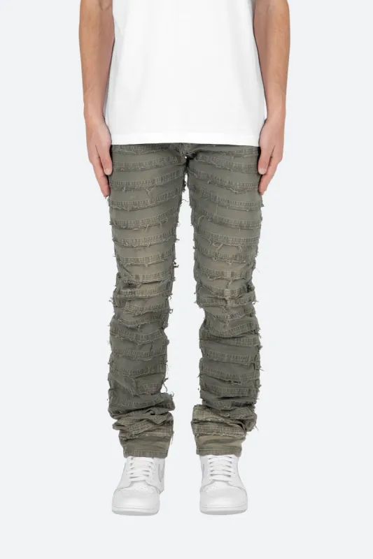 D429 Mummy Straight Denim - Grey sold by MNML