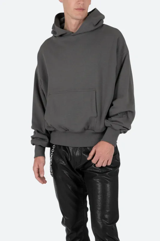 Double Layer Hoodie - Charcoal Grey sold by MNML