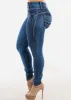 Butt Lift High Waist Skinny Jeans Acid Wash sold by Moda