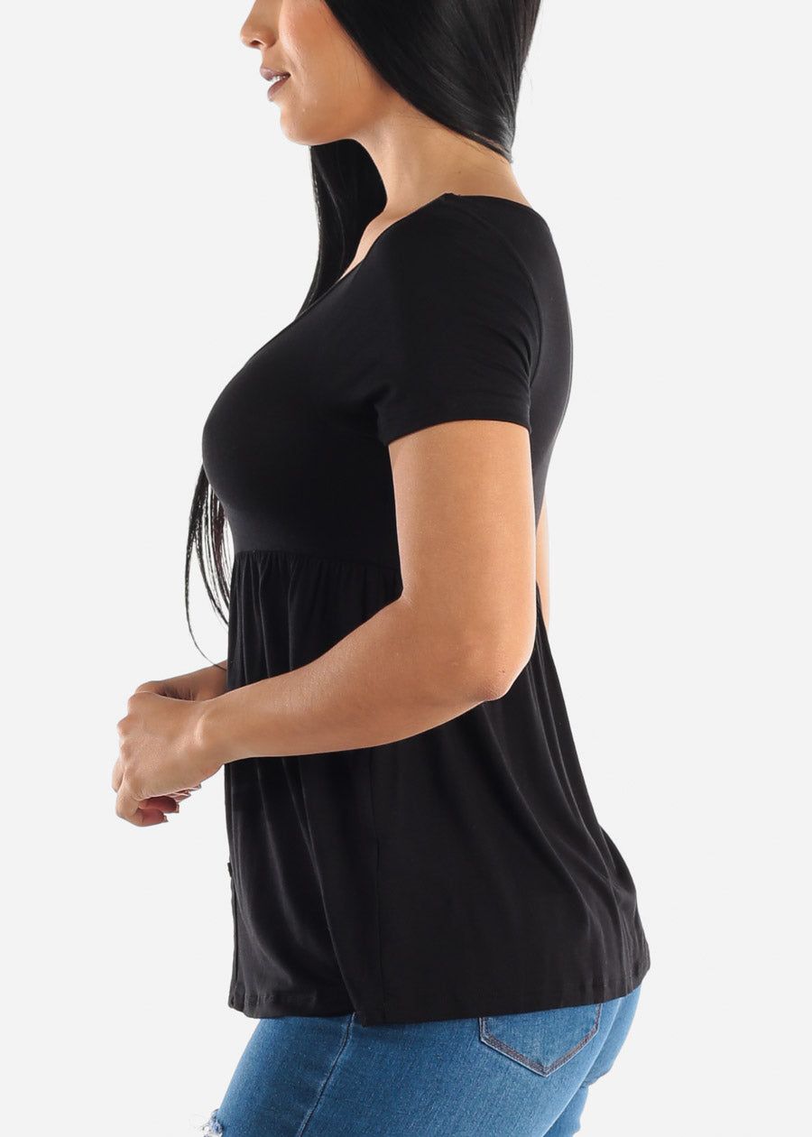 Cute Short Sleeve Casual Top sold by Moda product image thumbnail 3