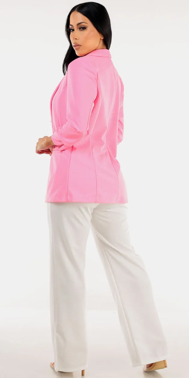 Pink Blazer & White Pants Trio sold by Moda product image thumbnail 2