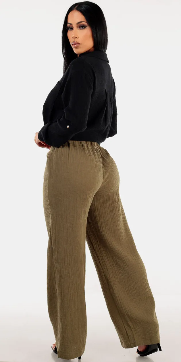 Cotton Wide Legged Pants Look sold by Moda product image thumbnail 2